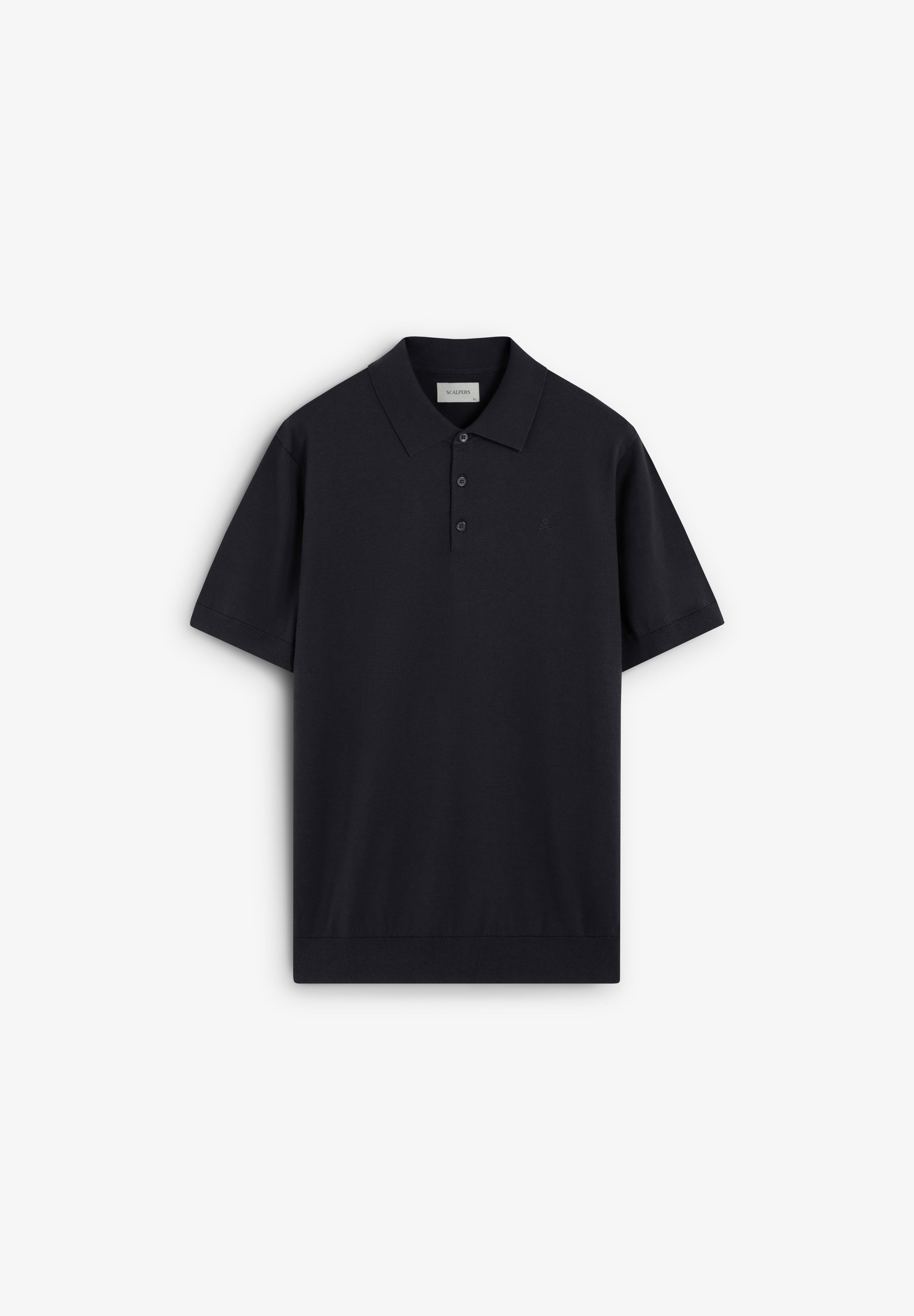 CAMISA POLO EM TRICOT COM SKULL