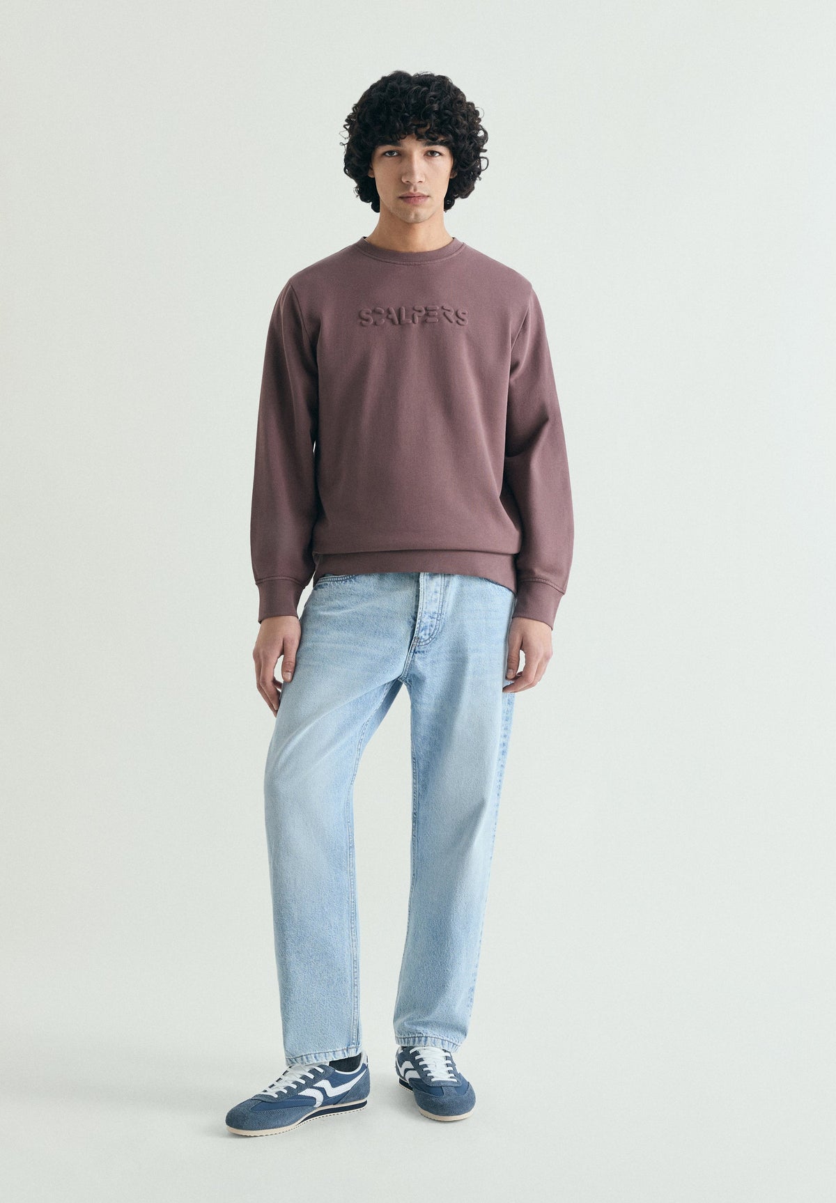 SWEATSHIRT SKULL EM RELEVO