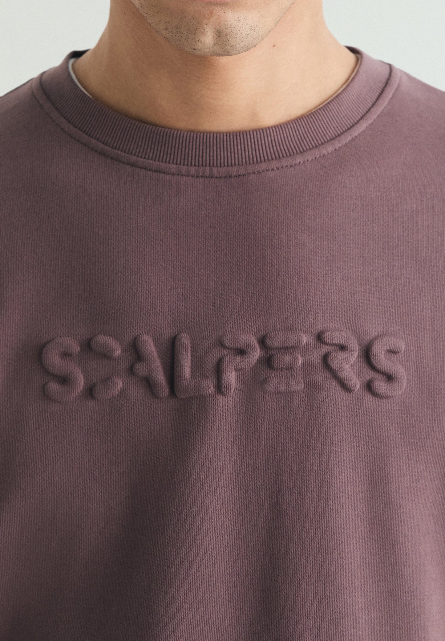 SWEATSHIRT SKULL EM RELEVO