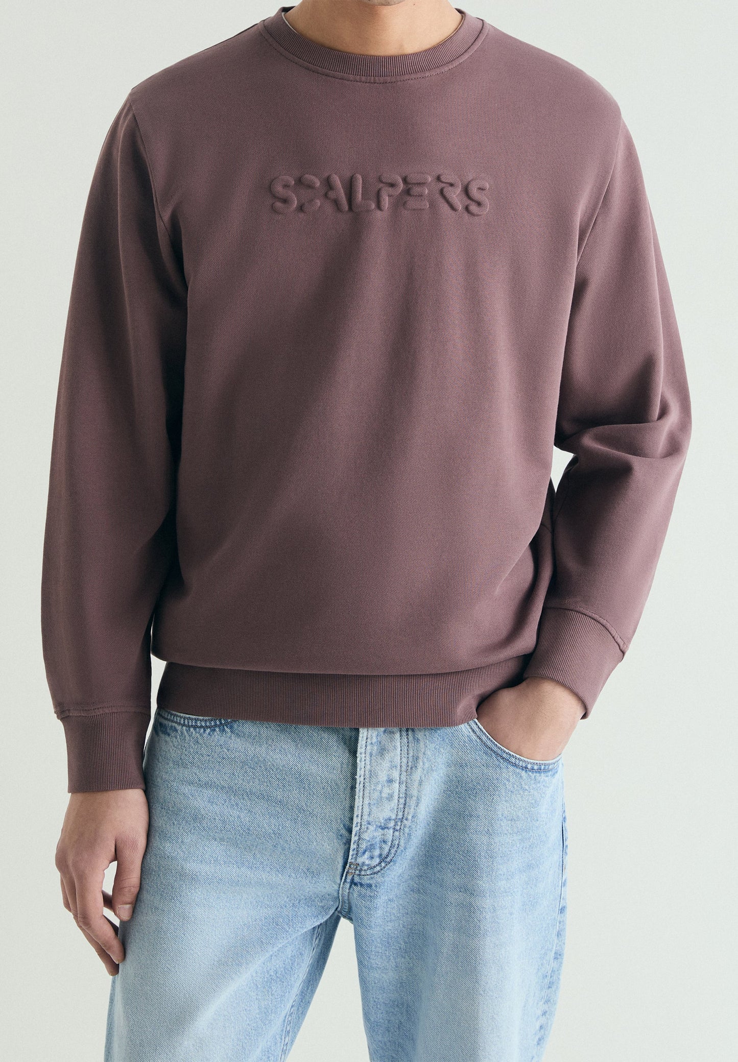 SWEATSHIRT SKULL EM RELEVO