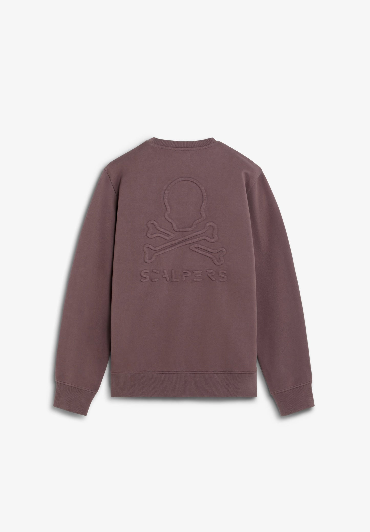 SWEATSHIRT SKULL EM RELEVO