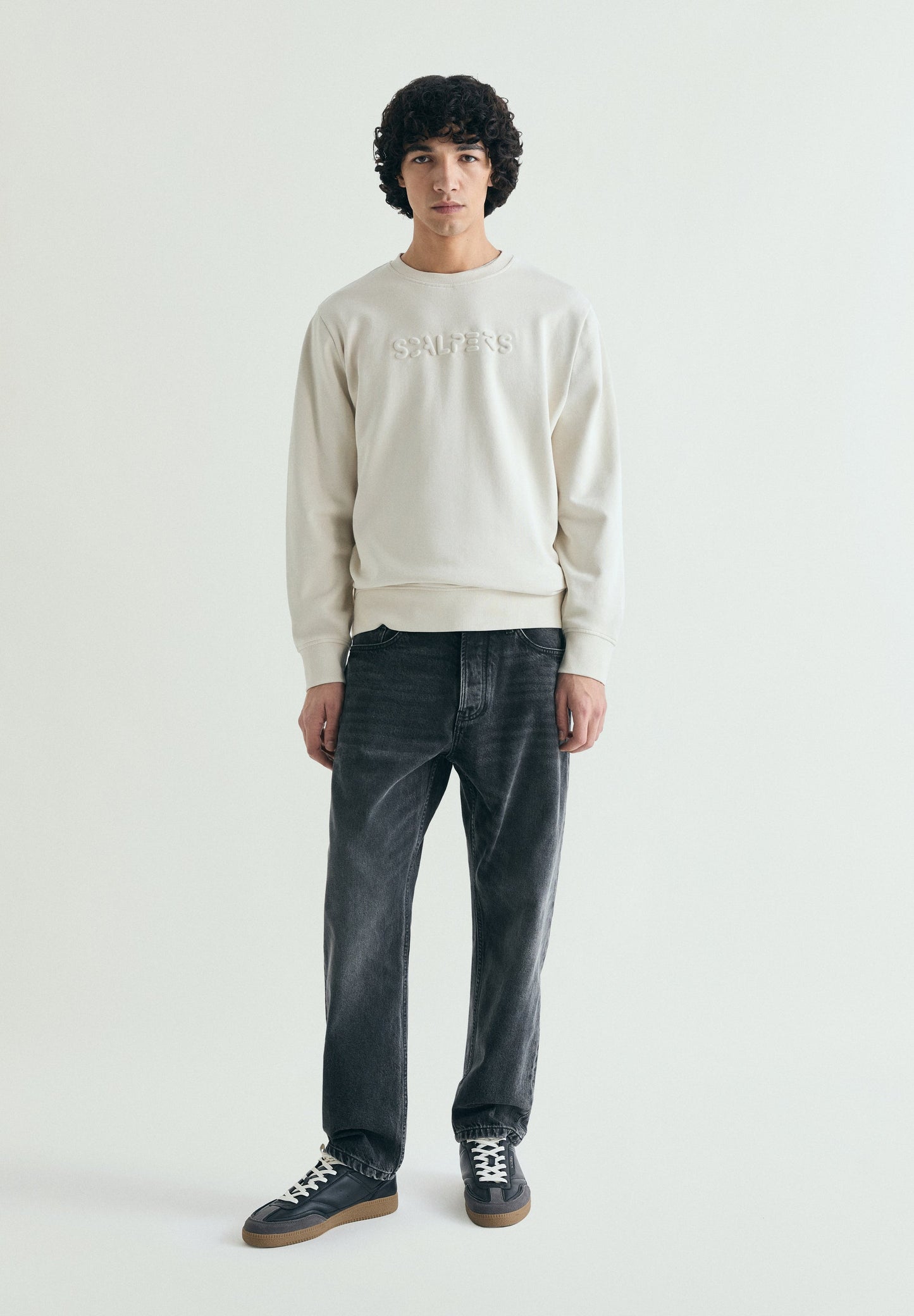 SWEATSHIRT SKULL EM RELEVO