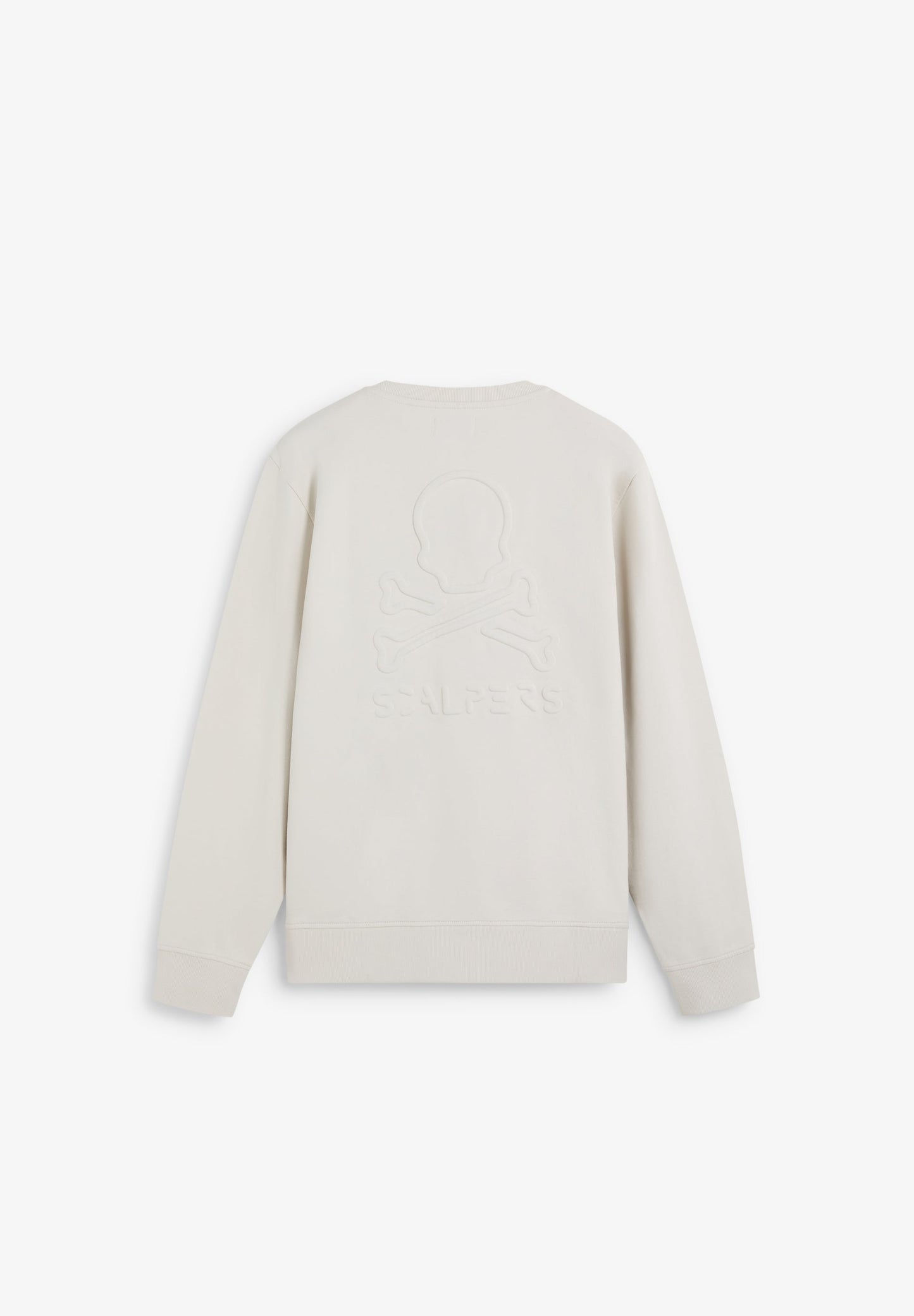 SCSKULL EMBOSS SWEATER