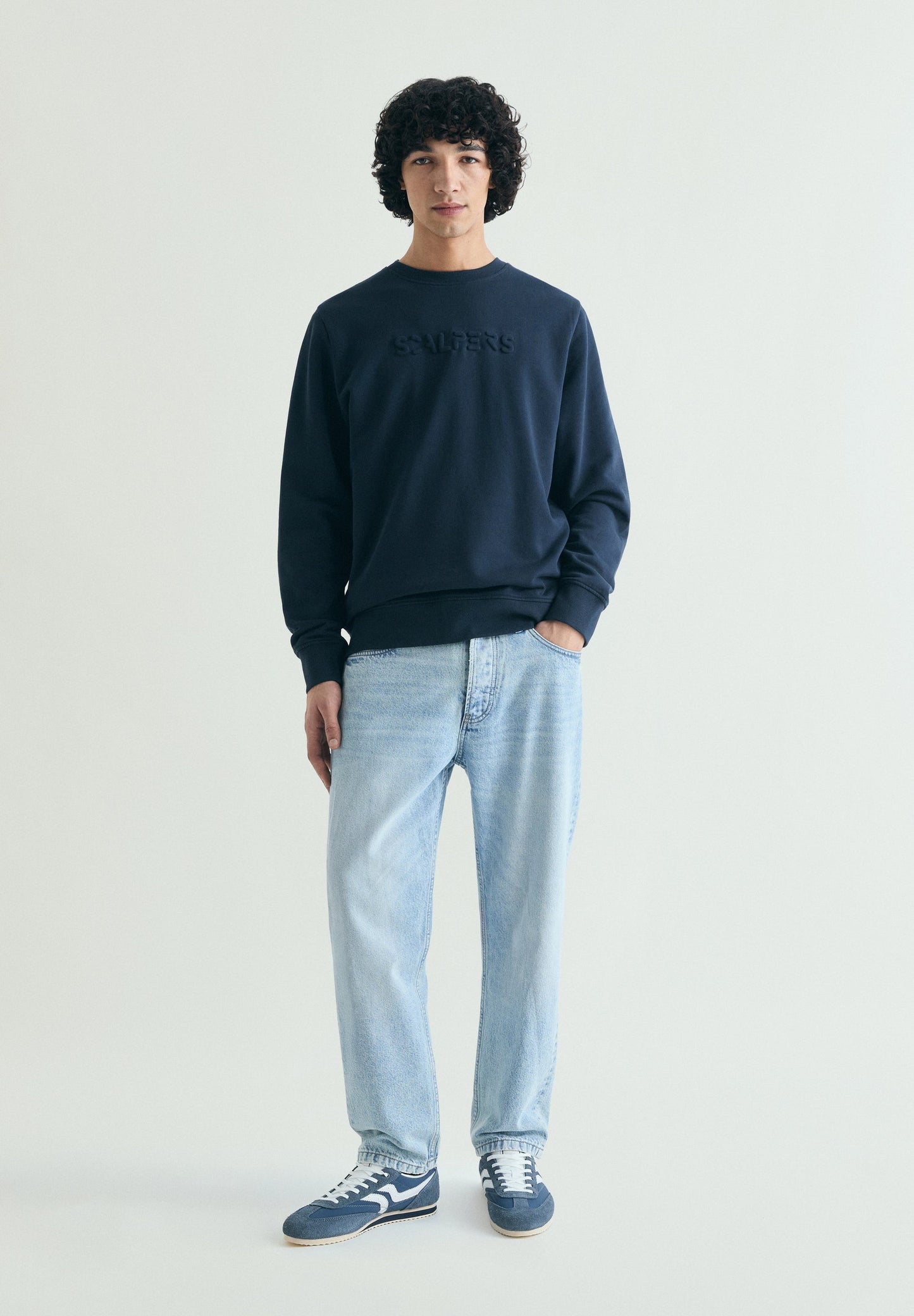 SWEATSHIRT SKULL EM RELEVO