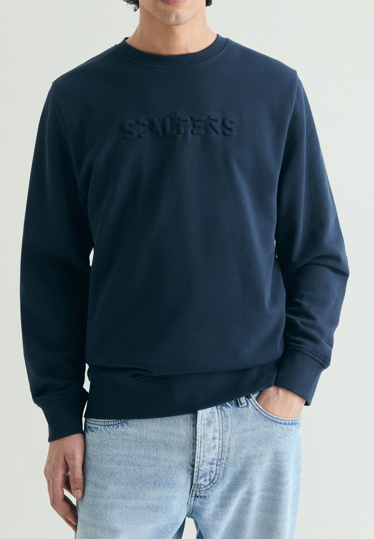 SWEATSHIRT SKULL EM RELEVO