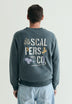 SWEATSHIRT DESBOTADA COM PADRÃO