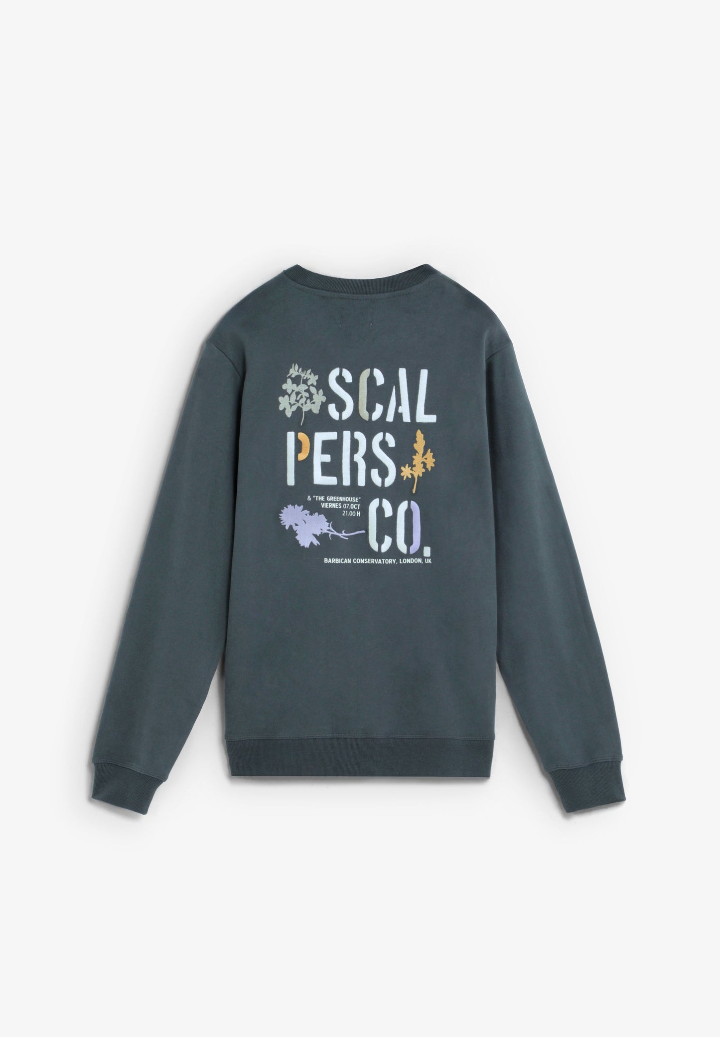 SWEATSHIRT DESBOTADA COM PADRÃO