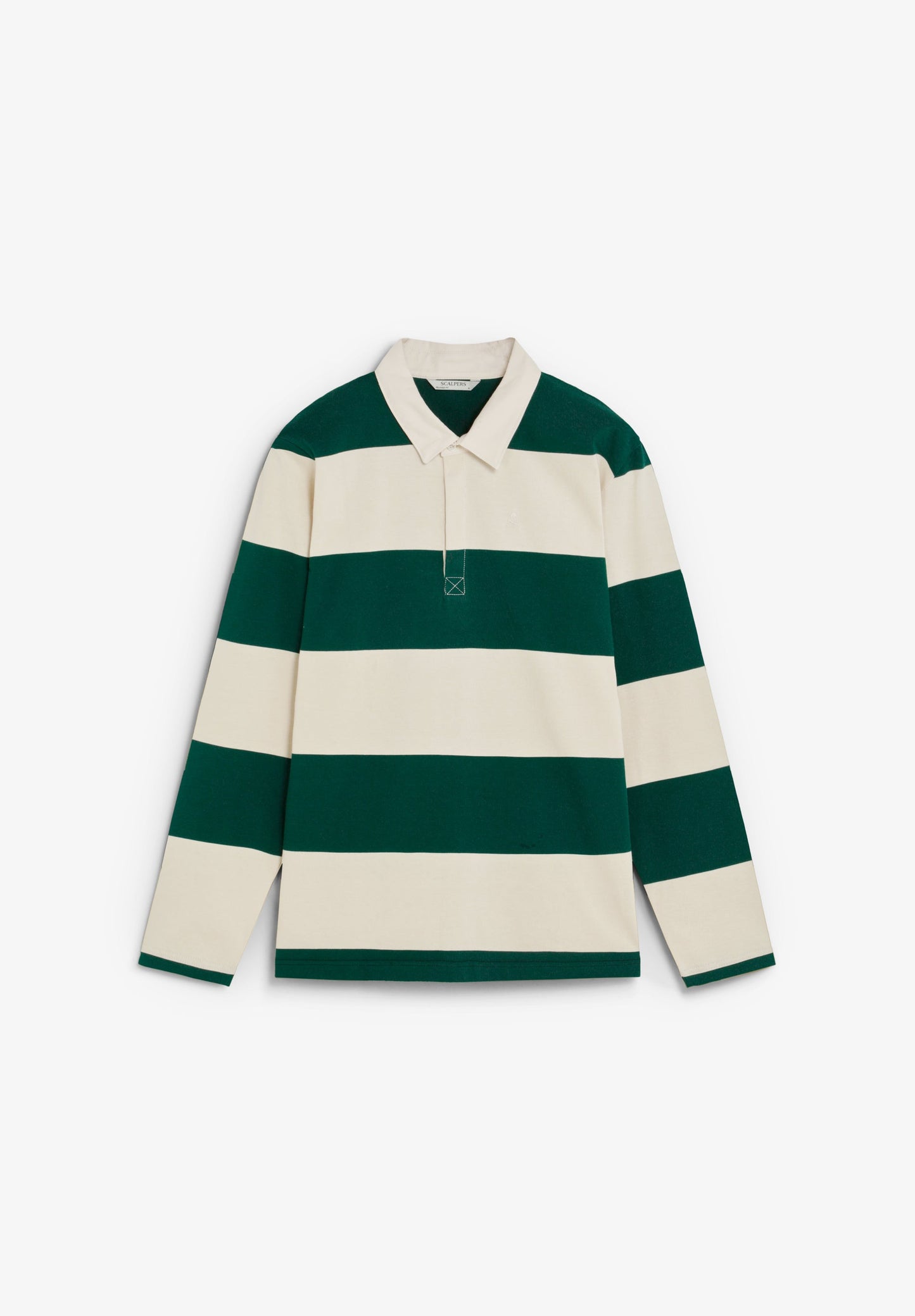CAMISA POLO ÀS RISCAS A CONTRASTAR