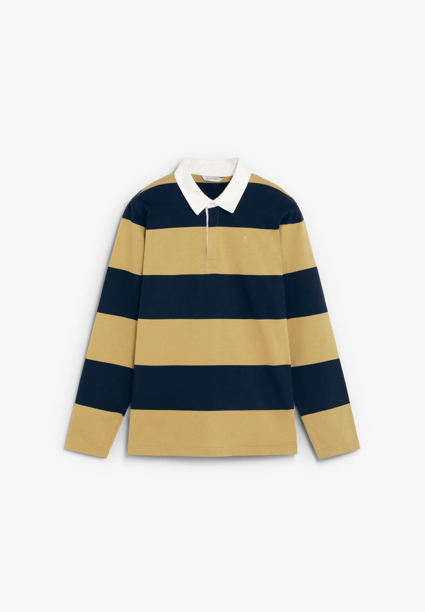 CAMISA POLO ÀS RISCAS A CONTRASTAR