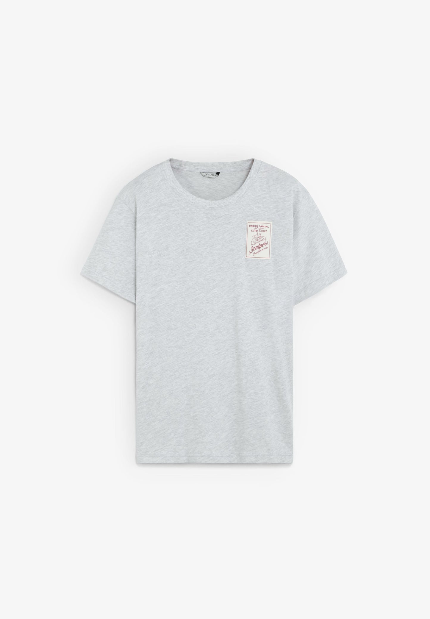 T-SHIRT COM PADRÃO RELAXED FIT