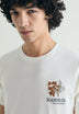 T-SHIRT BORDADA EM ALGODÃO