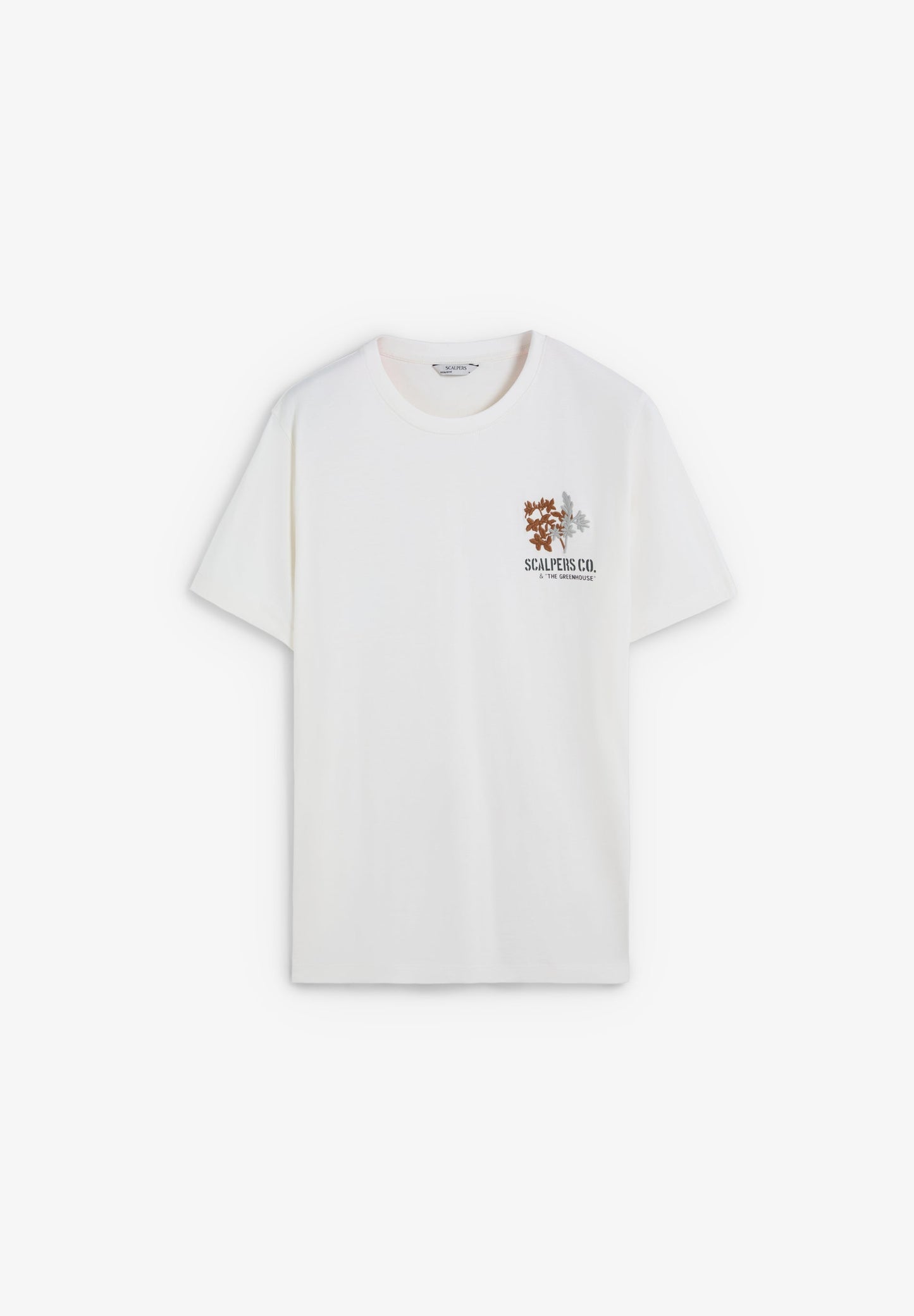 T-SHIRT BORDADA EM ALGODÃO