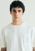 T-SHIRT COM BOLSO HEAVY WEIGHT