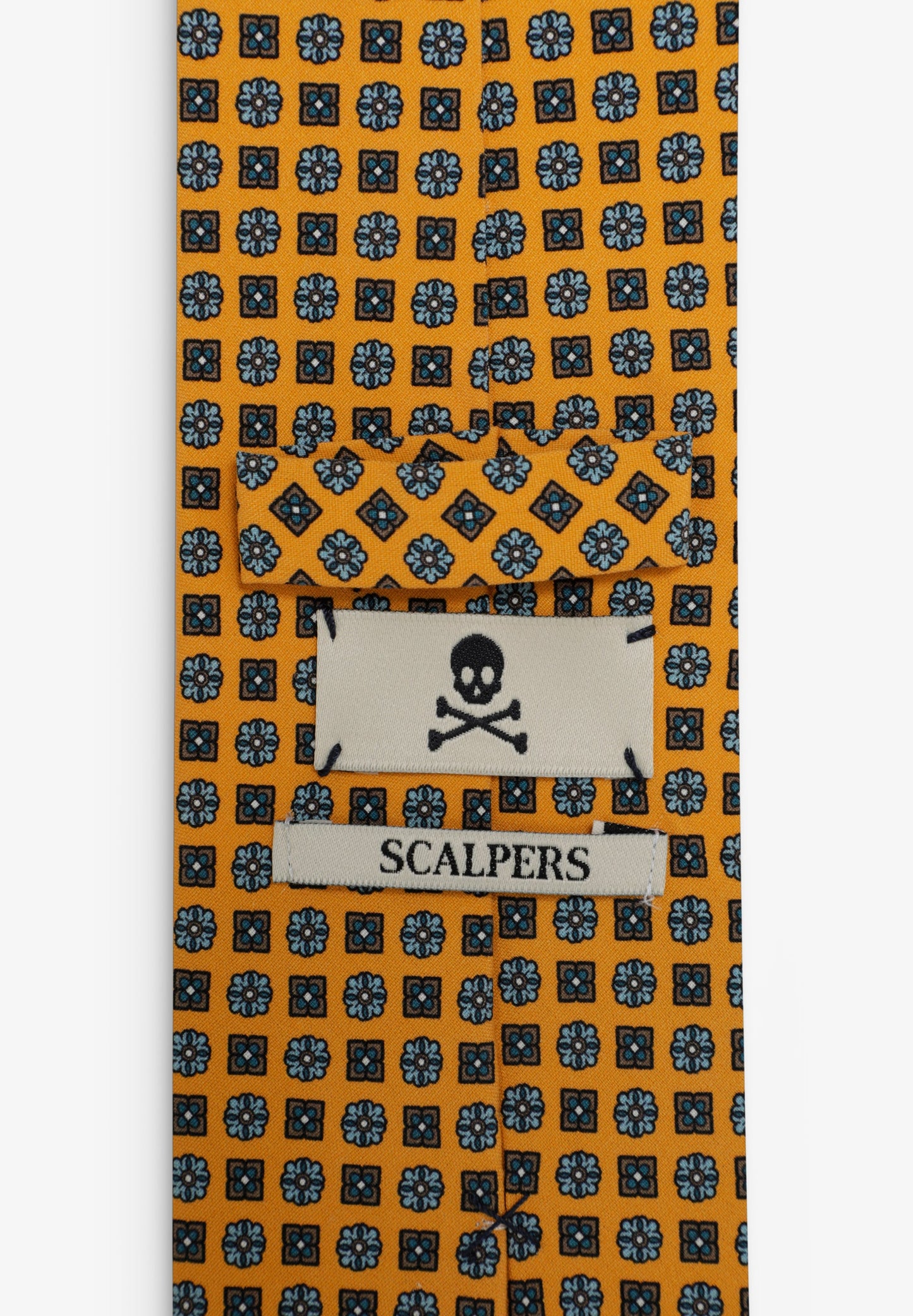 GRAVATA DE SEDA ESTAMPADA