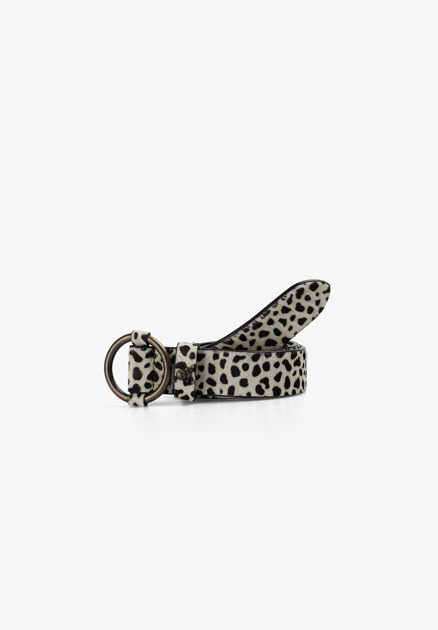 CINTO DE PELE ESTAMPADO ANIMAL