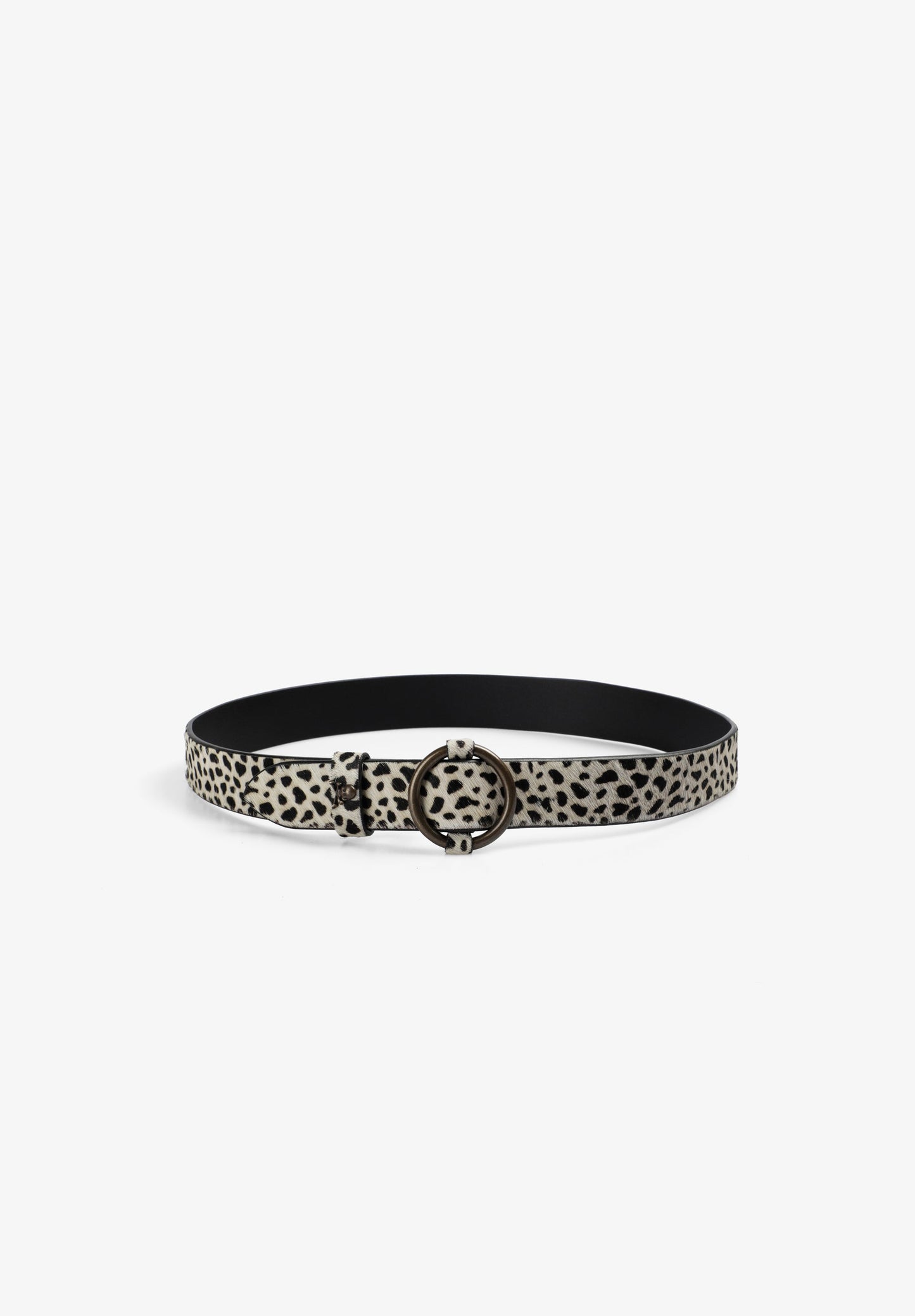 CINTO DE PELE ESTAMPADO ANIMAL