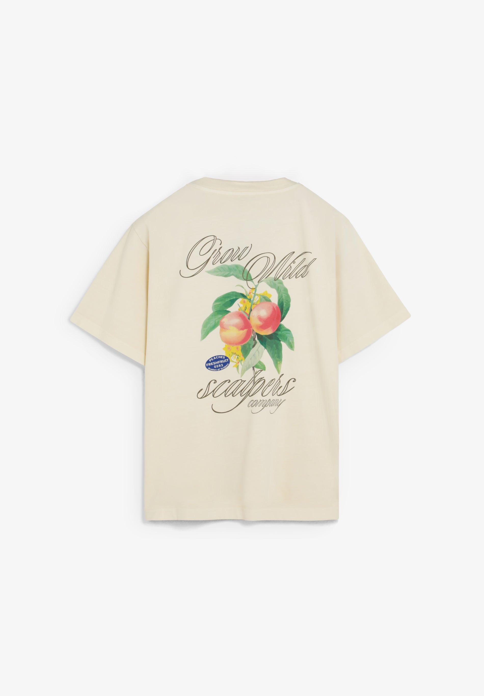 T-SHIRT COM PADRÃO ATRÁS