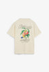 T-SHIRT COM PADRÃO ATRÁS