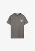 T-SHIRT COM PADRÃO EM CONTRASTE