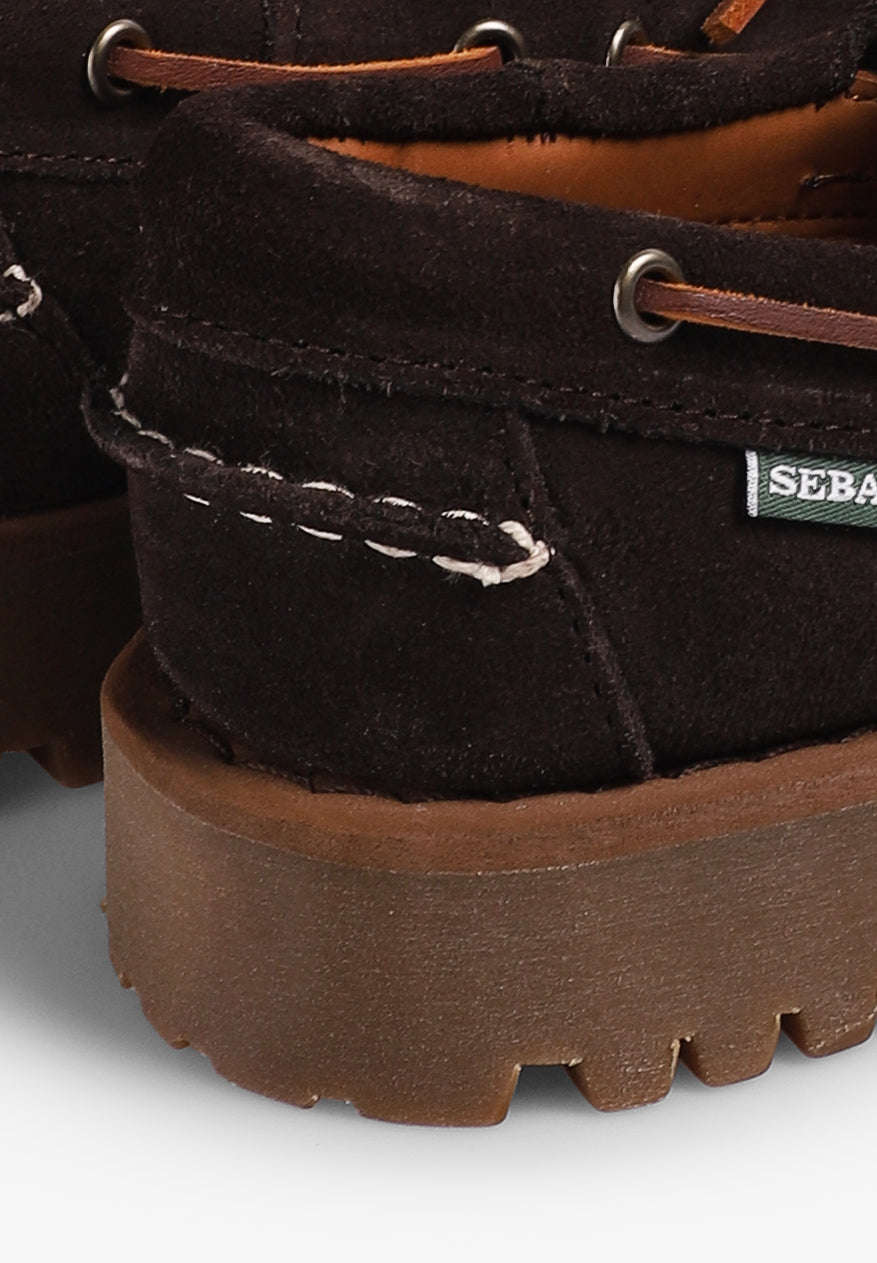 SEBAGO | SAPATO DE VELA RANGER FAUX SUEDE DE MULHER