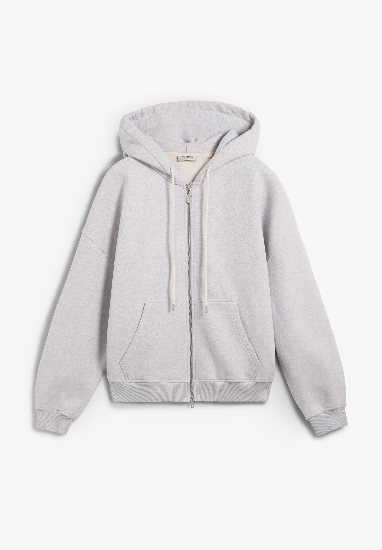 POMPEII BRAND | SWEATSHIRT GRIS FECHO DE CORRER