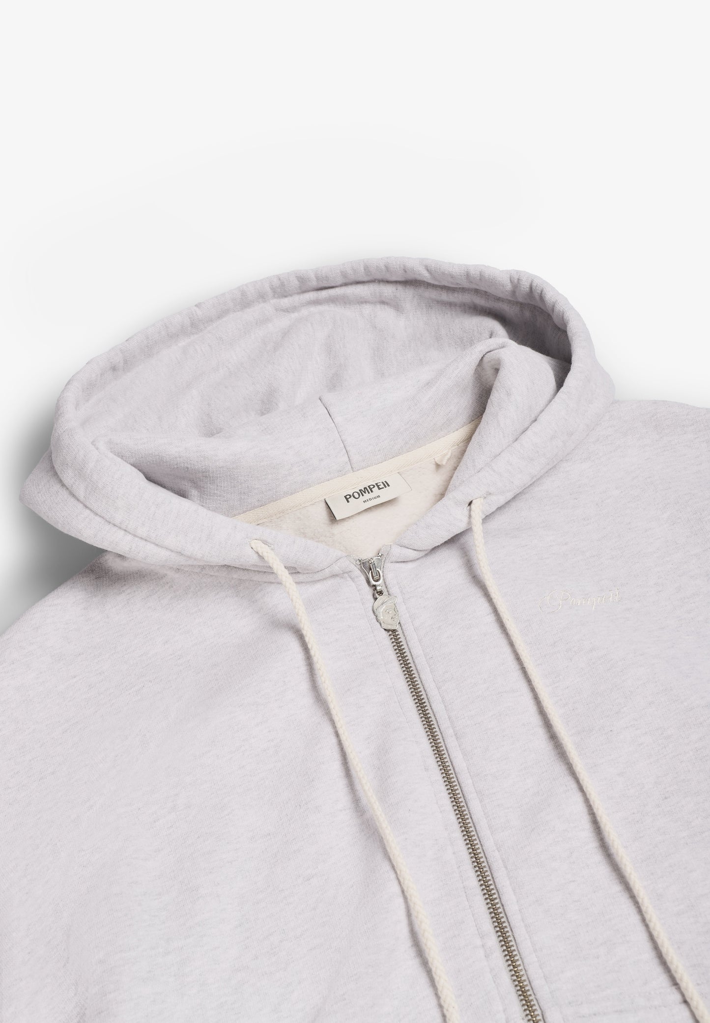 POMPEII BRAND | SWEATSHIRT GRIS FECHO DE CORRER