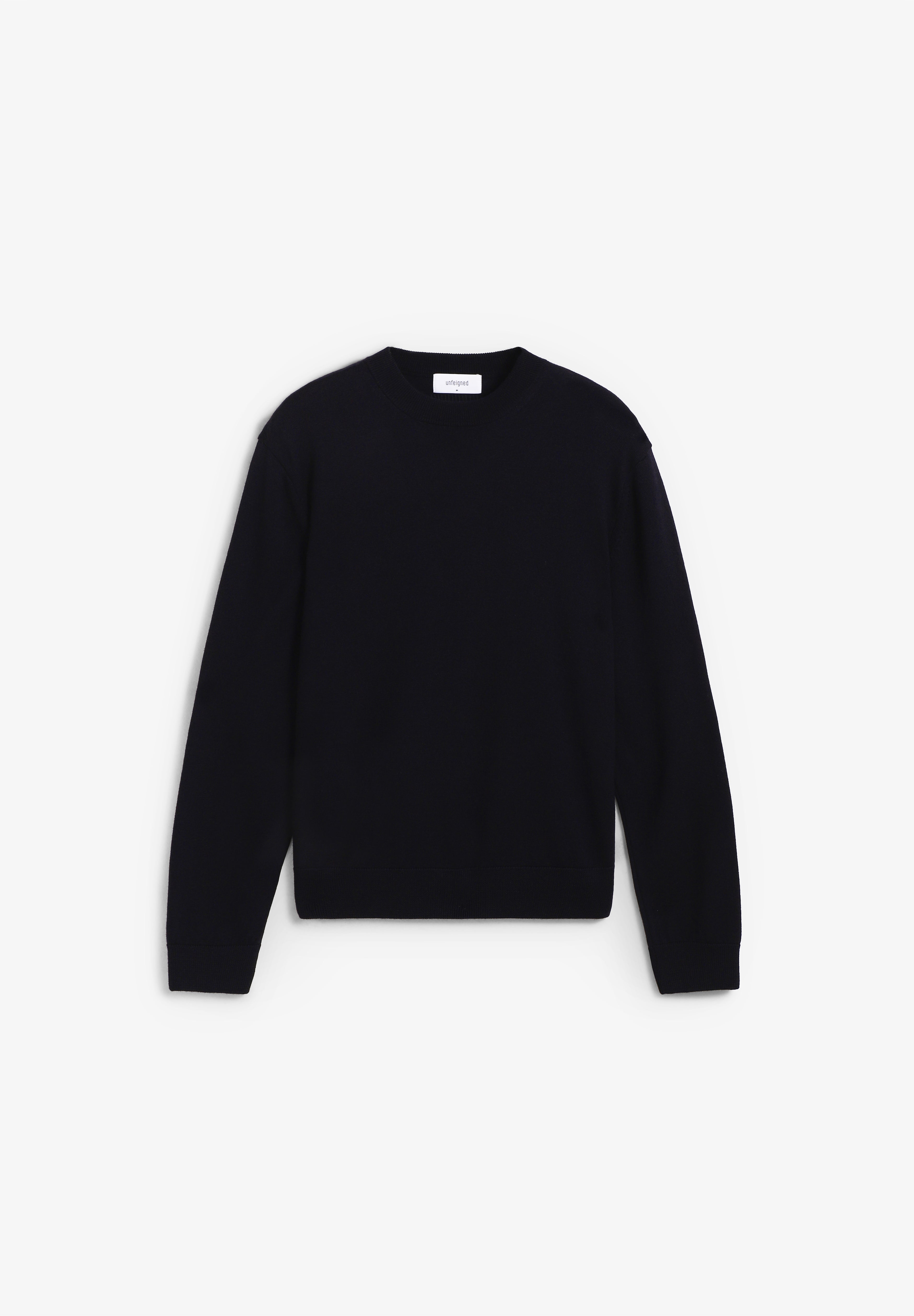 UNFEIGNED | SWEATER MERINO DE DECOTE REDONDO