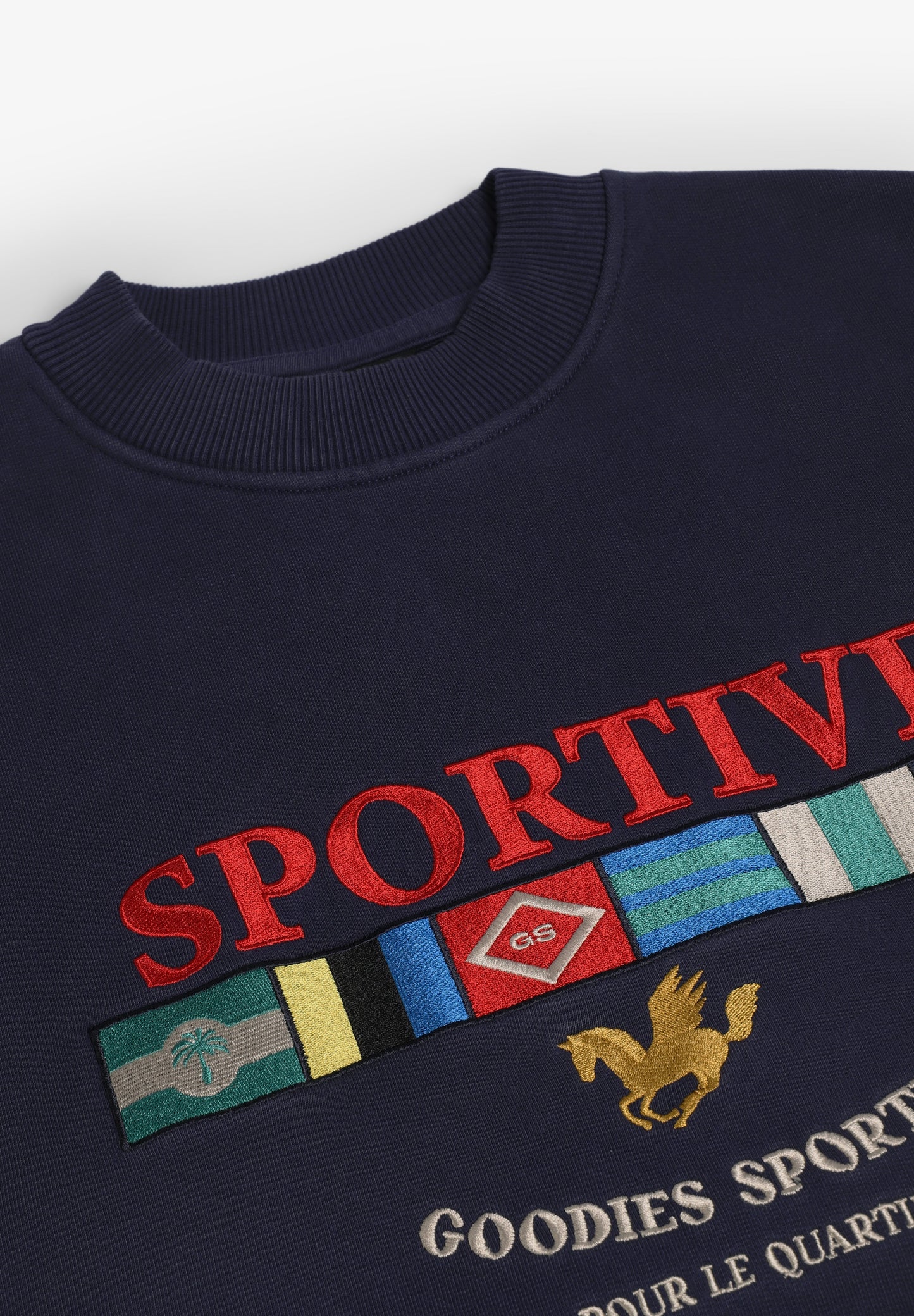 GOODIES SPORTIVE | SWEATSHIRT LEGACY FLAGS