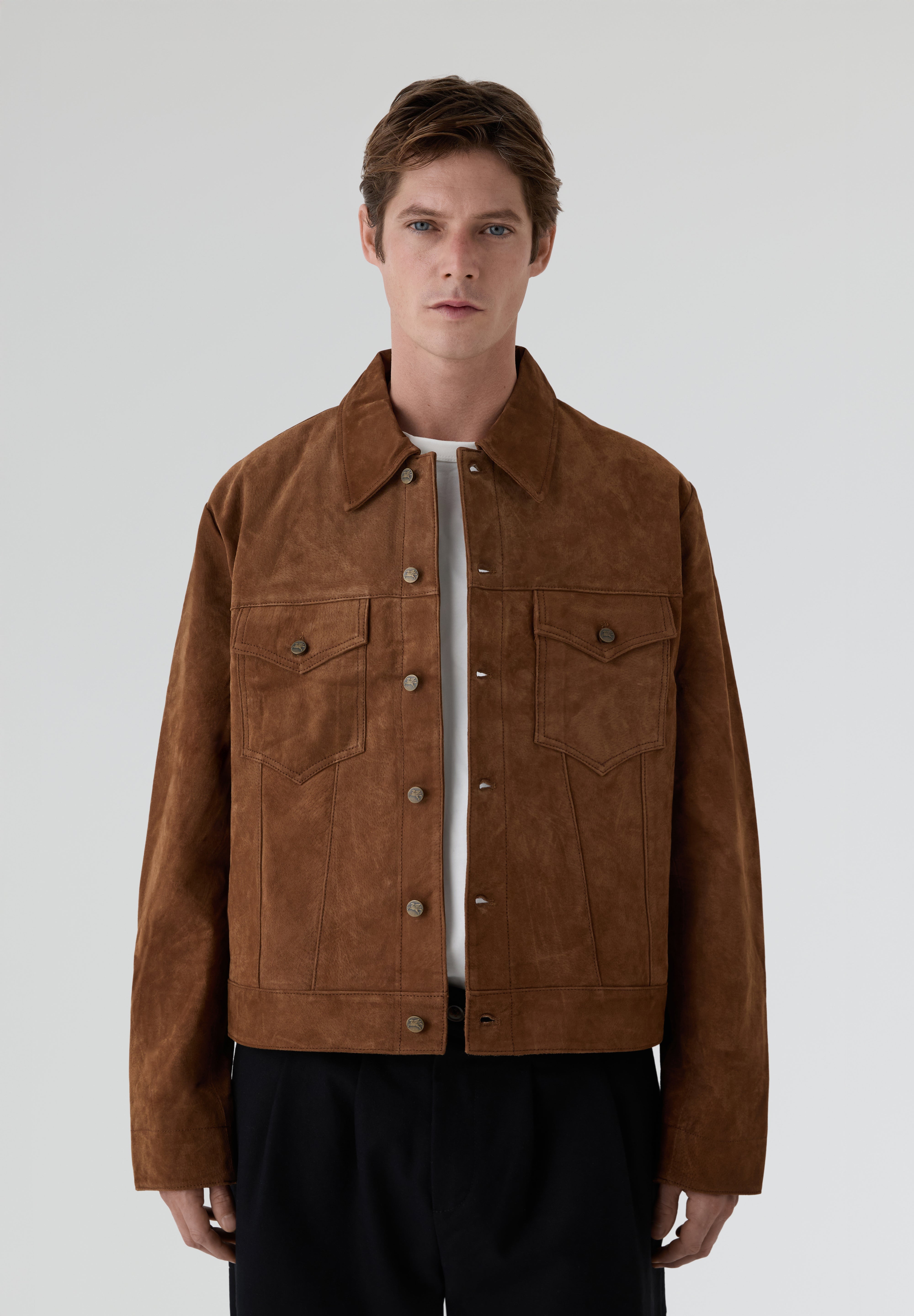 GOODIES SPORTIVE | CARDIGAN PREMIUM KOMBU REAL SUEDE