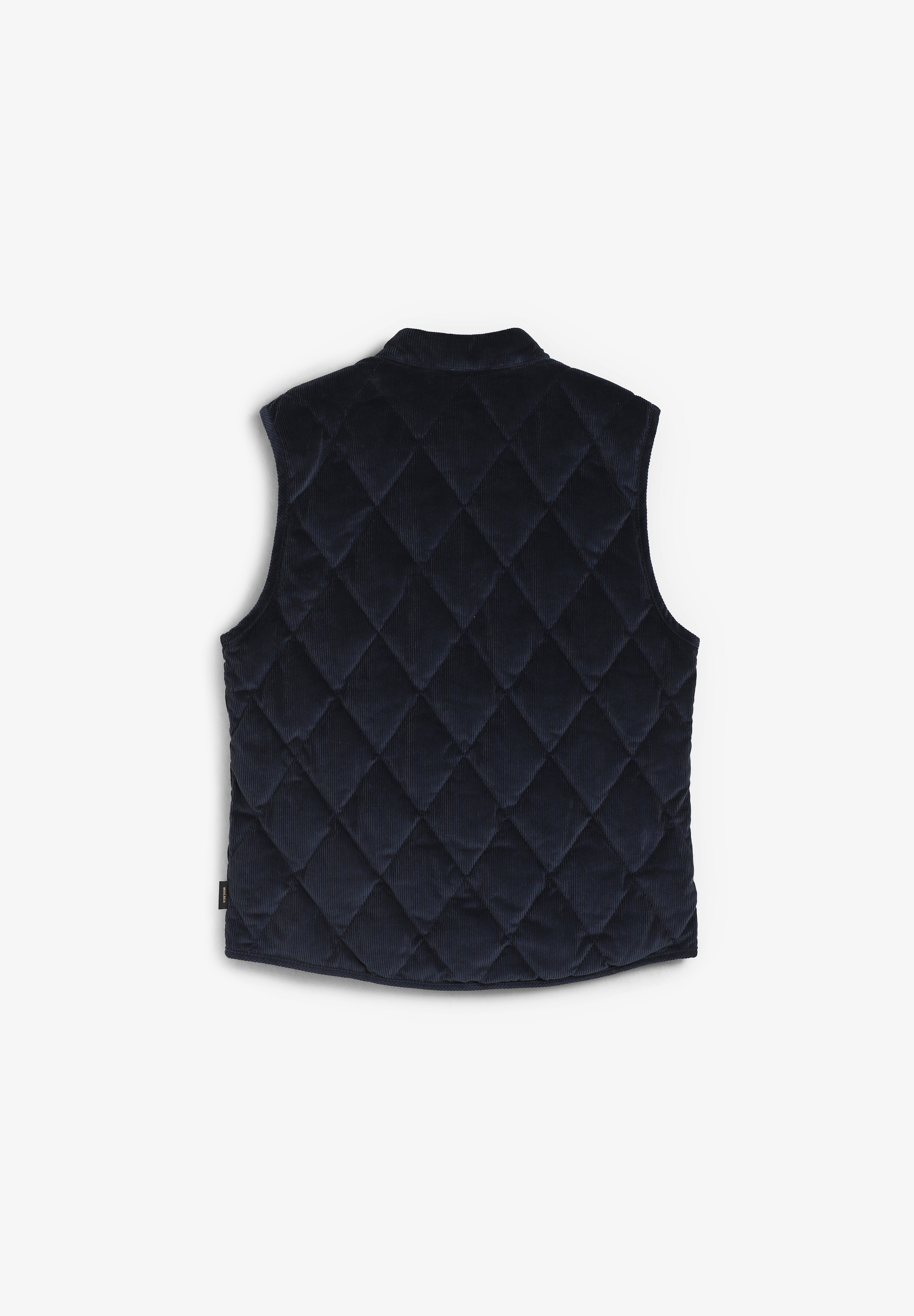 WOOLRICH | COLETE DE BOMBAZINA COM ACOLCHADO DE LOSANGOS