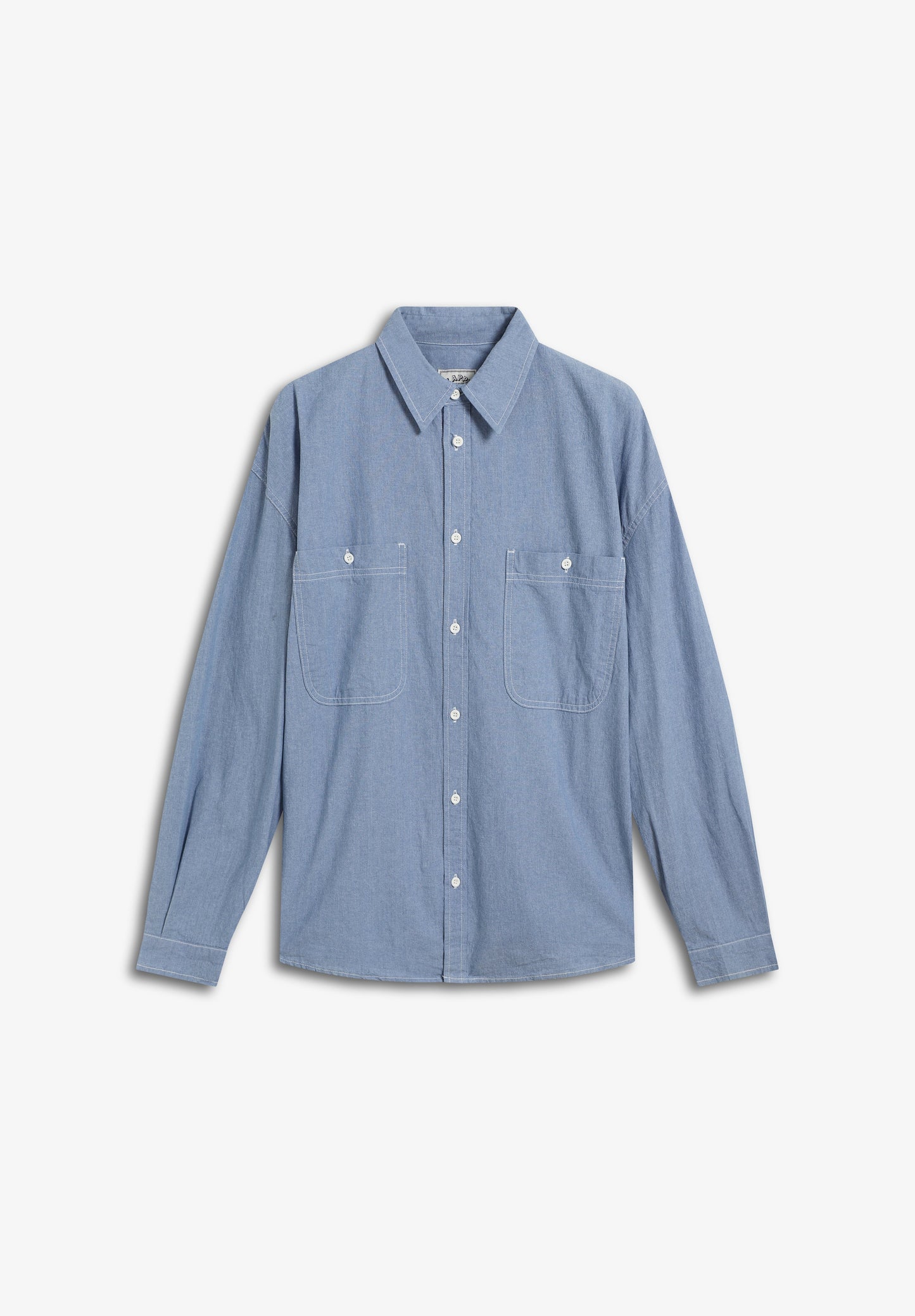 KAPPY | 2 POCKET DENIM SHIRT