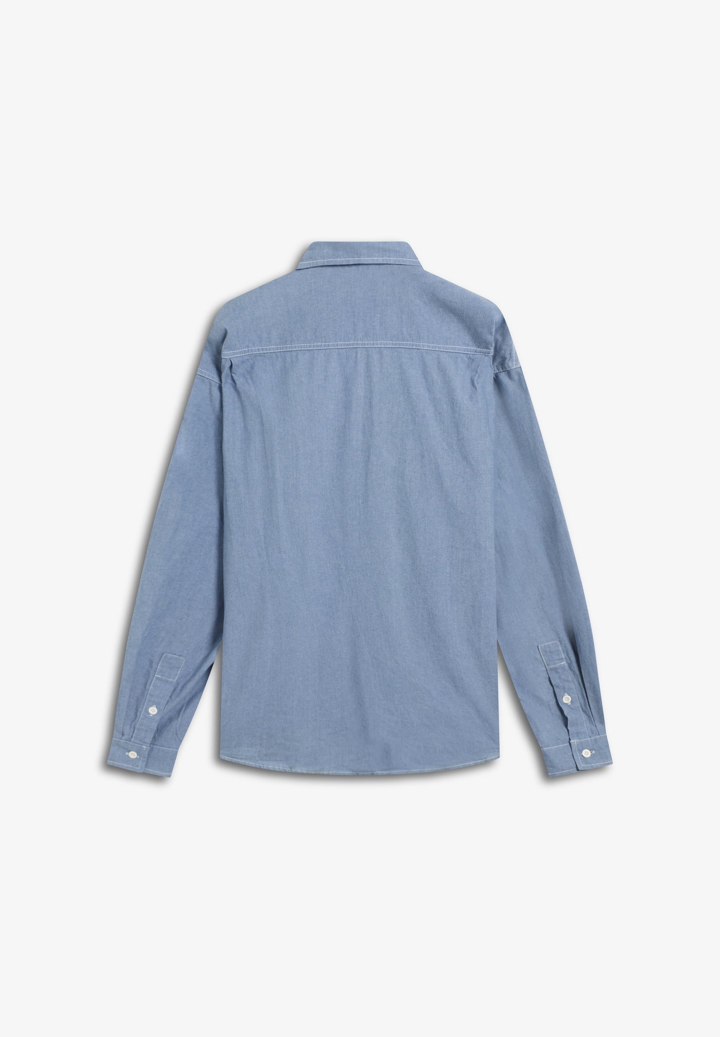 KAPPY | 2 POCKET DENIM SHIRT