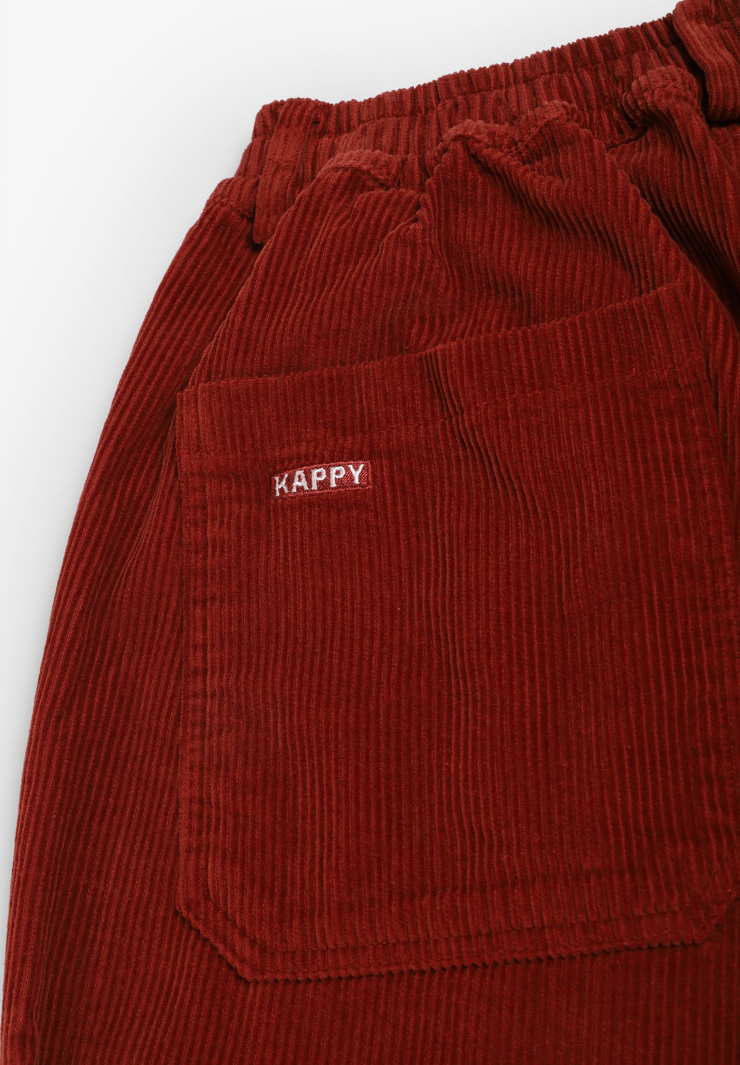 KAPPY | CALÇAS ONE TUCK FATIGUE CORDUROY
