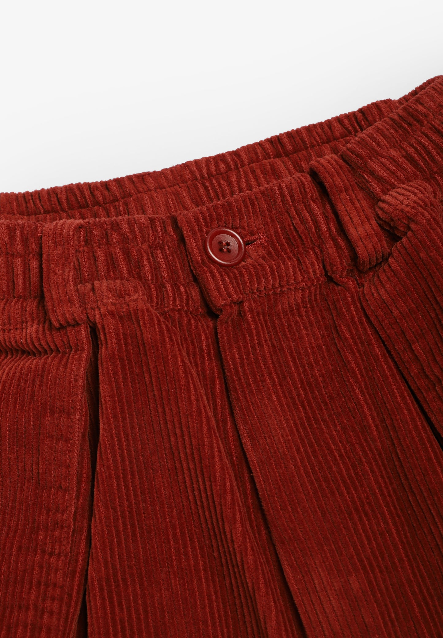 KAPPY | CALÇAS ONE TUCK FATIGUE CORDUROY