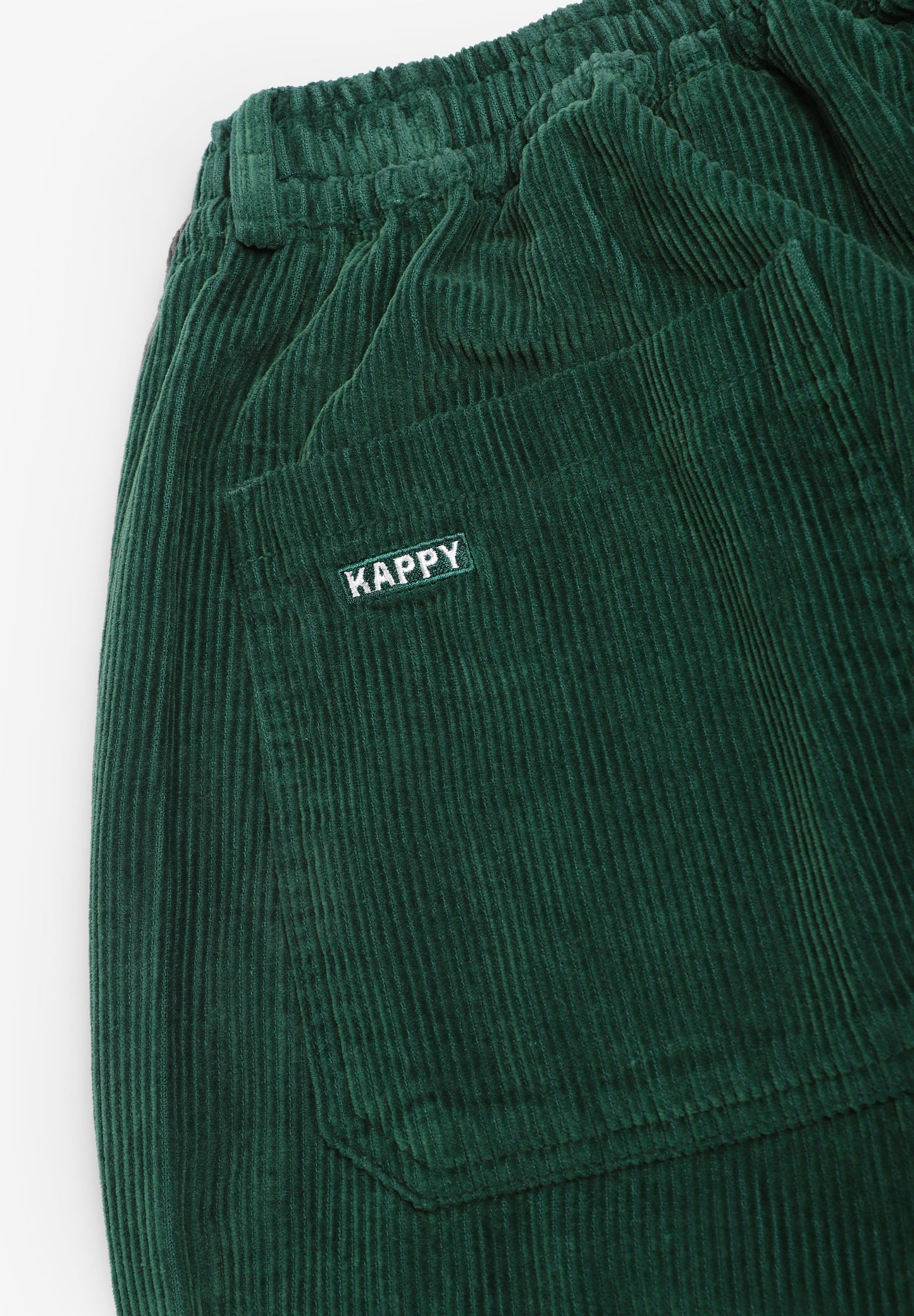 KAPPY | CALÇAS ONE TUCK FATIGUE CORDUROY