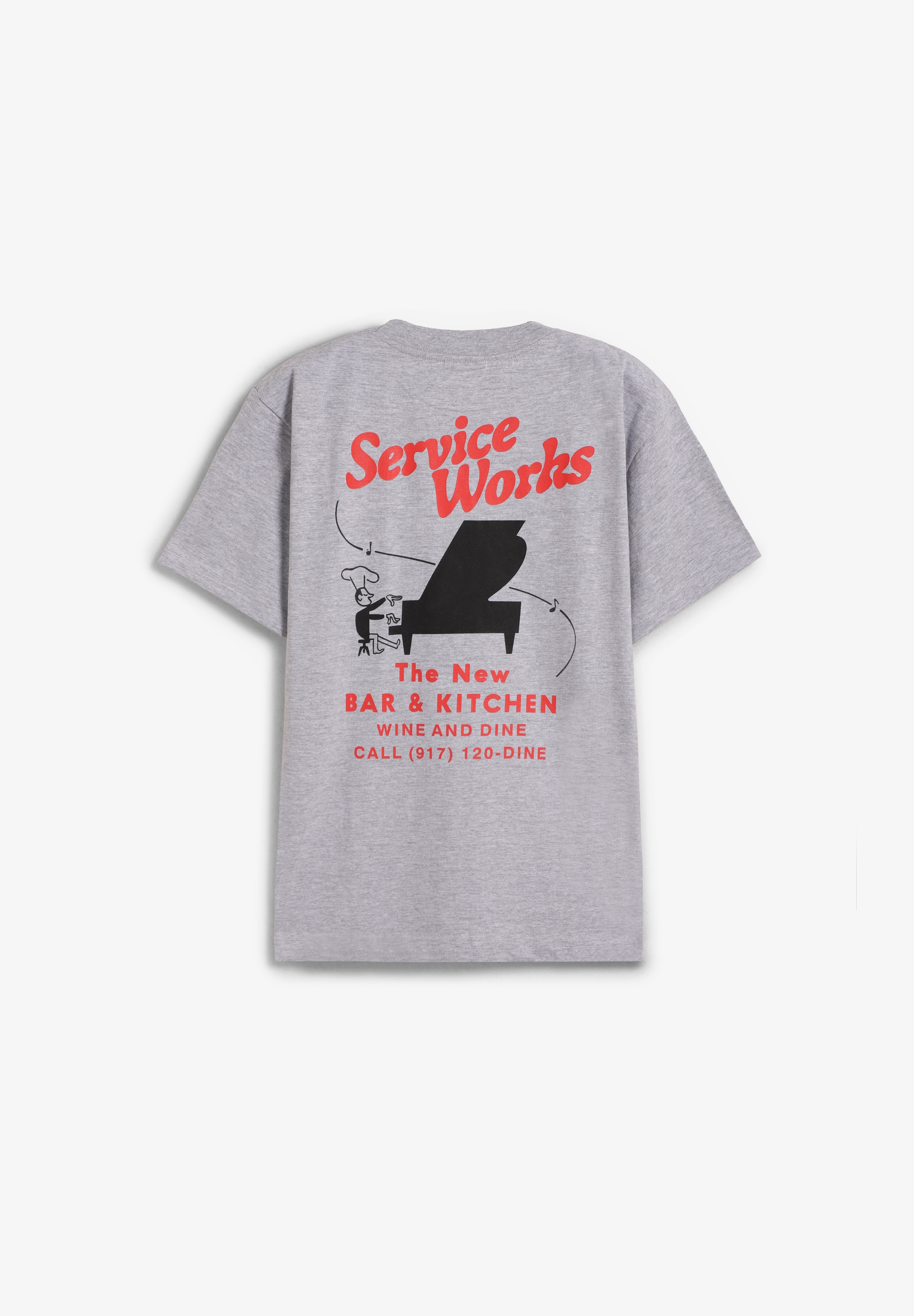 SERVICE WORKS | T-SHIRT BAR + KITCHEN