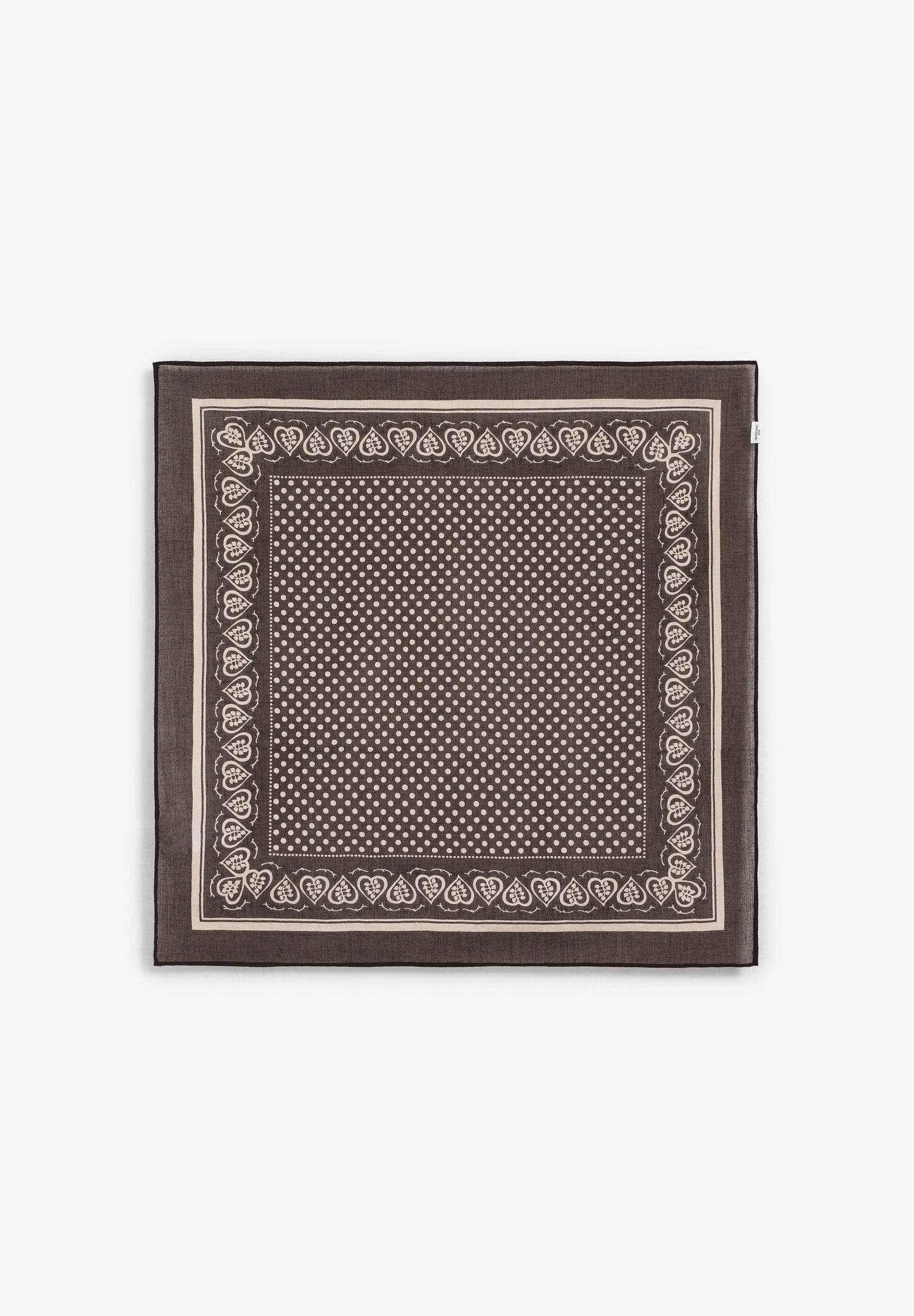 BECKSONDERGAARD | LENÇO DE BOLSO HEARTY COTTA
