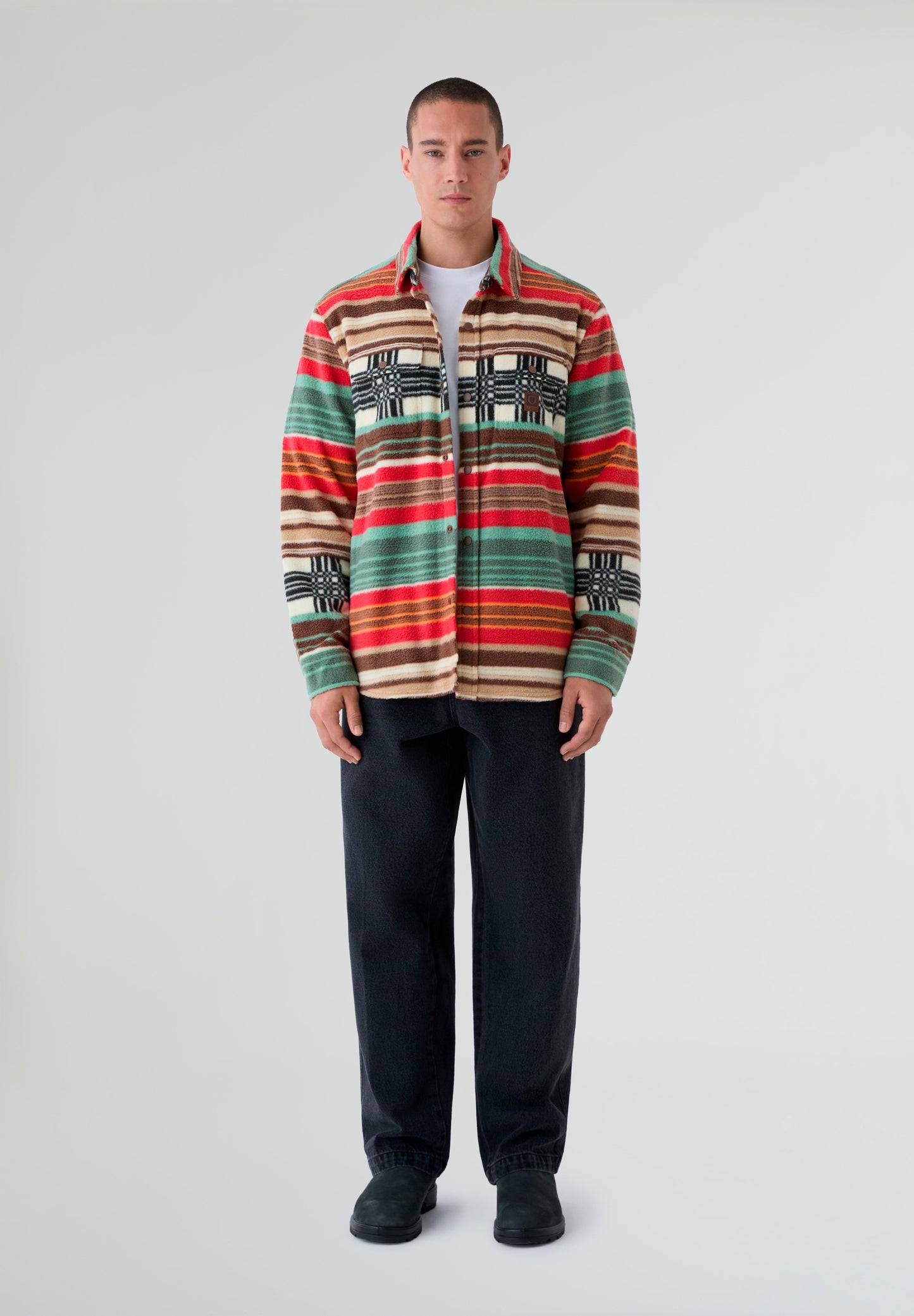 BRIXTON | BOWERY L/S ARCTIC STRETCH FLEE