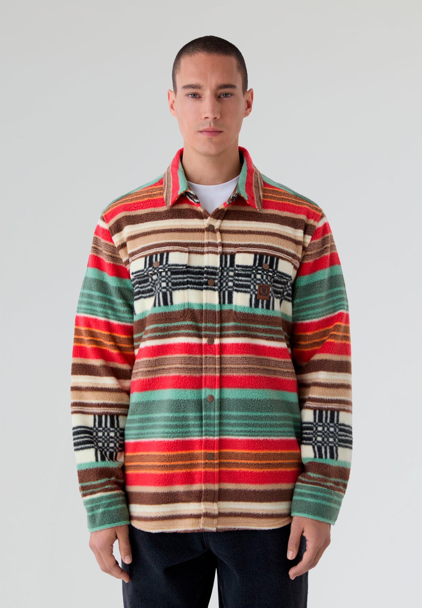 BRIXTON | BOWERY L/S ARCTIC STRETCH FLEE