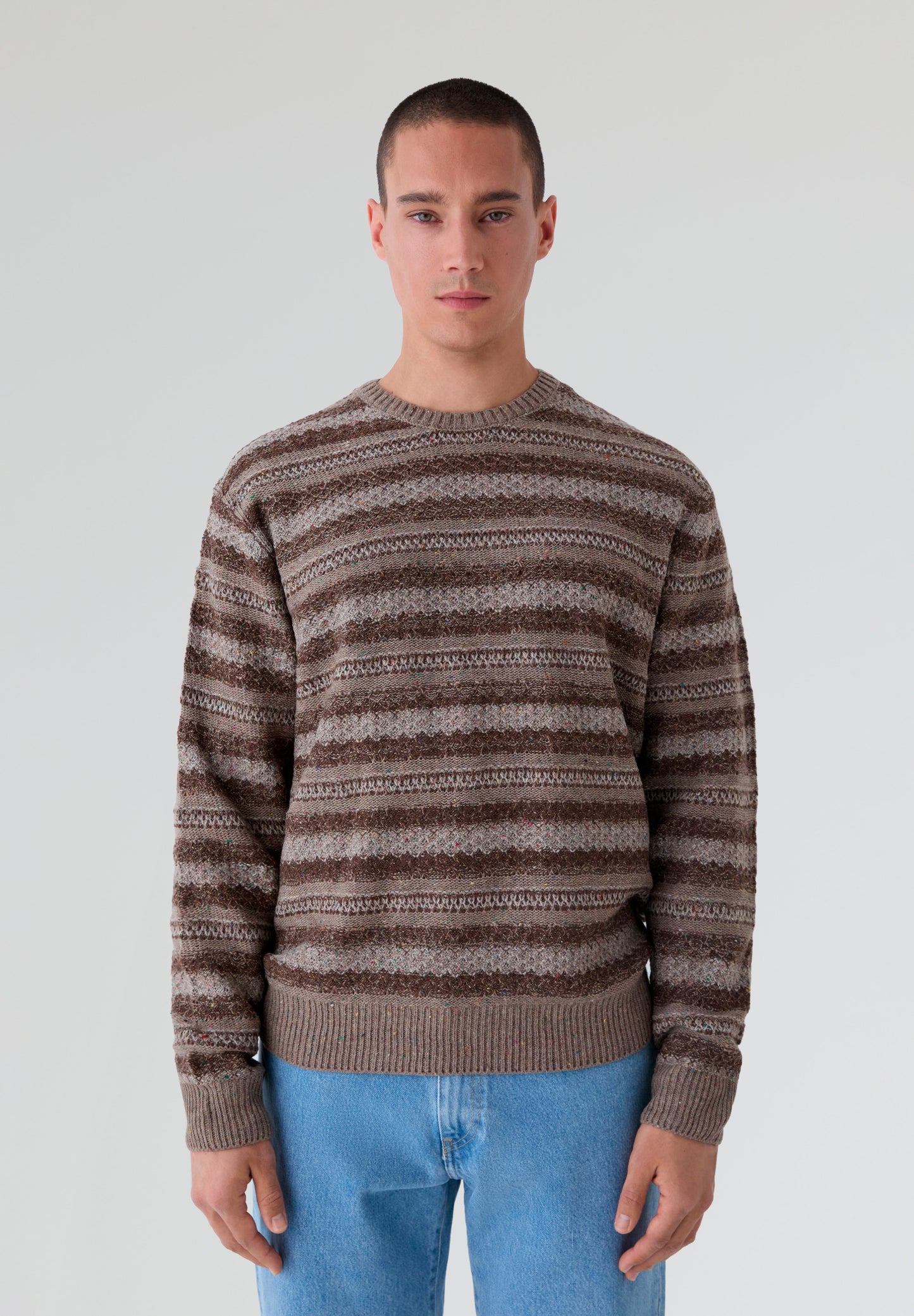 BRIXTON | MIDNIGHT CREW SWEATER