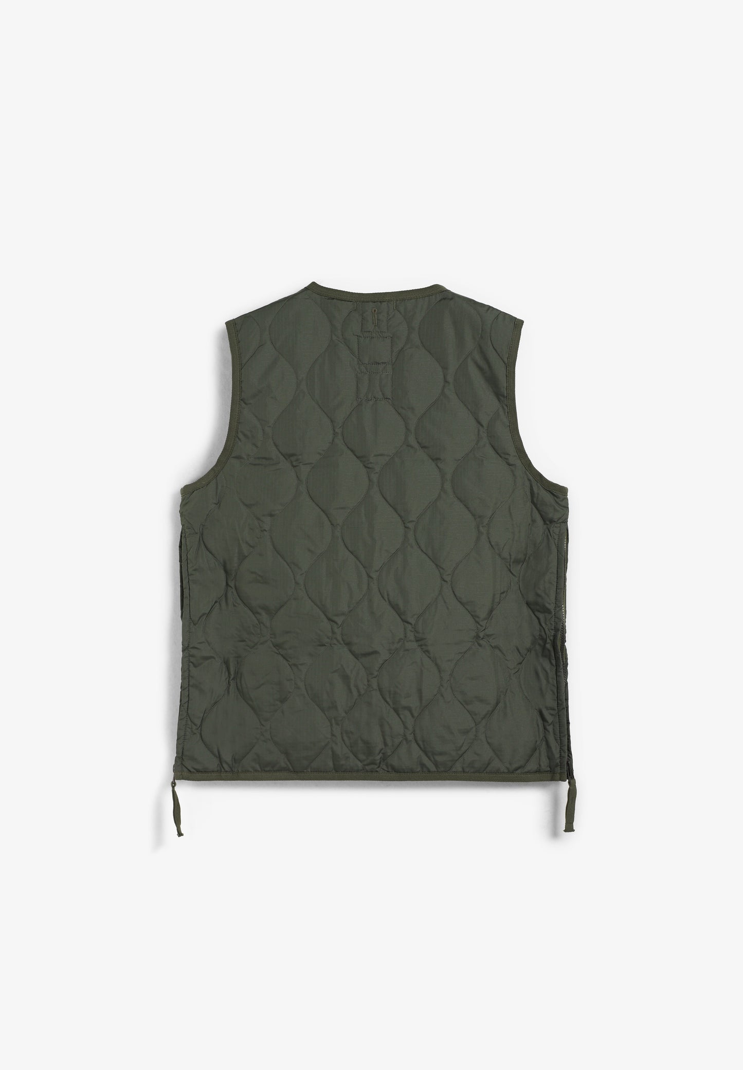TAION | COLETE MILITAR GOLA EM V E ZIP UNISEXO