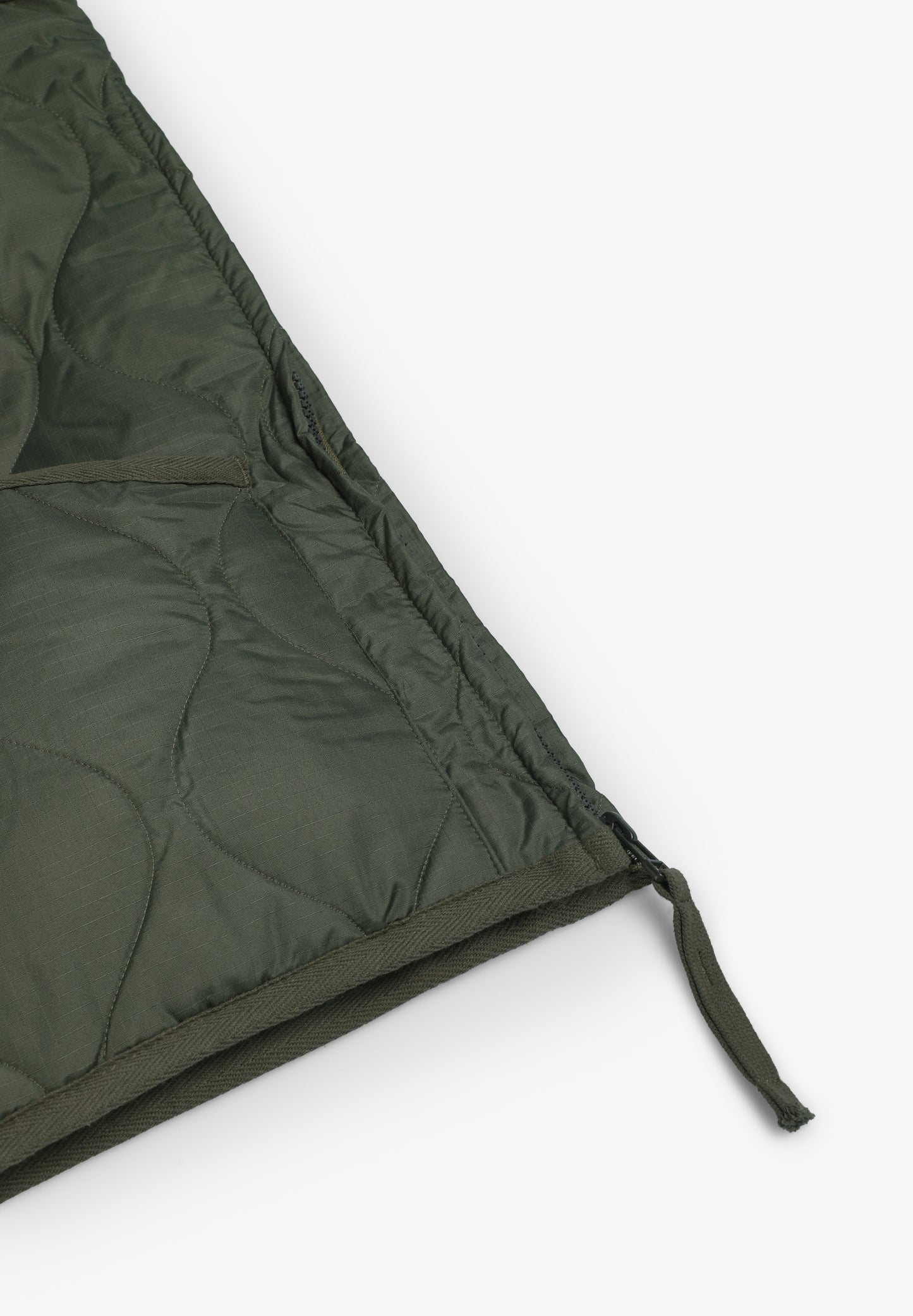 TAION | COLETE MILITAR GOLA EM V E ZIP UNISEXO