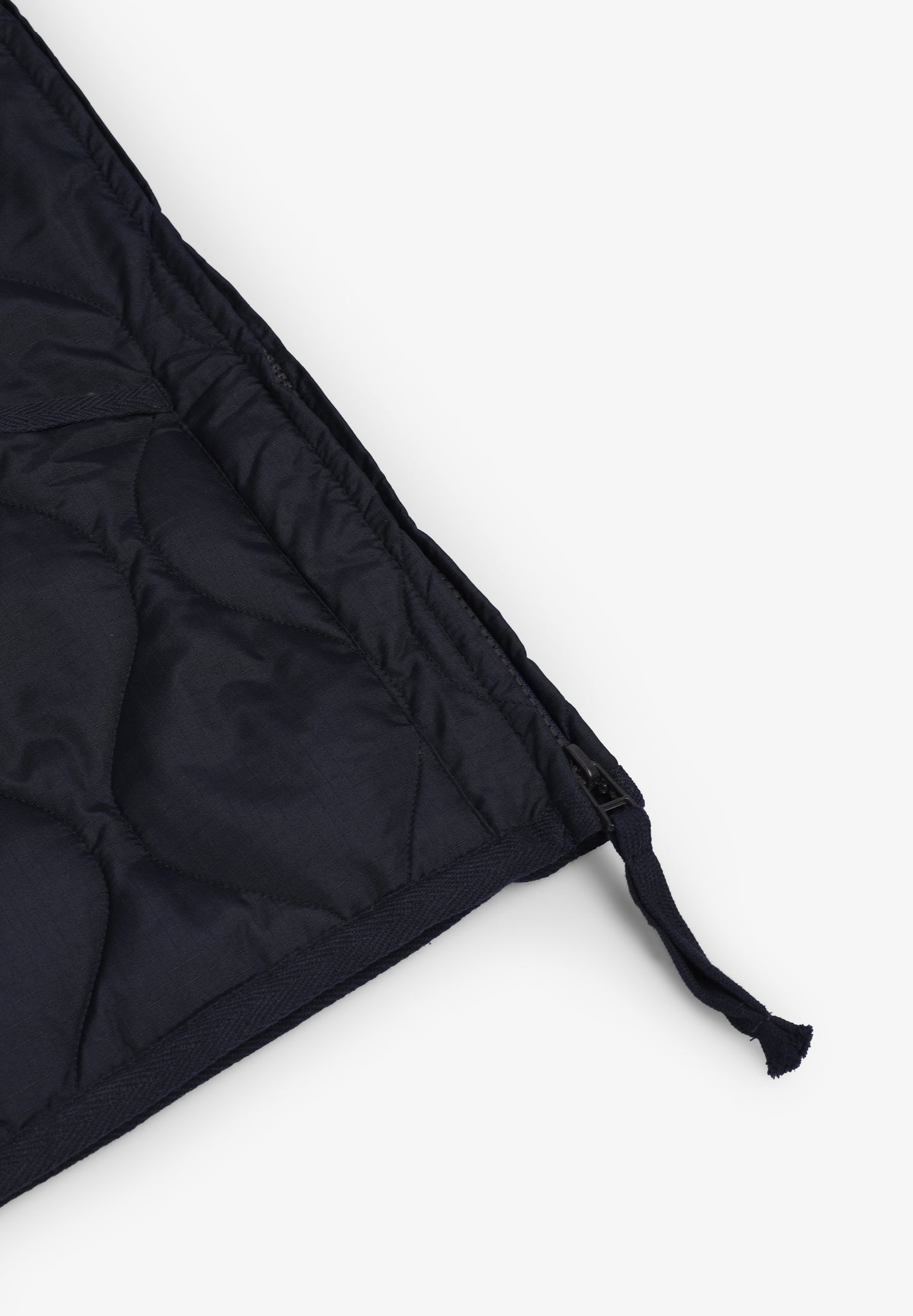 TAION | COLETE MILITAR GOLA EM V E ZIP UNISEXO