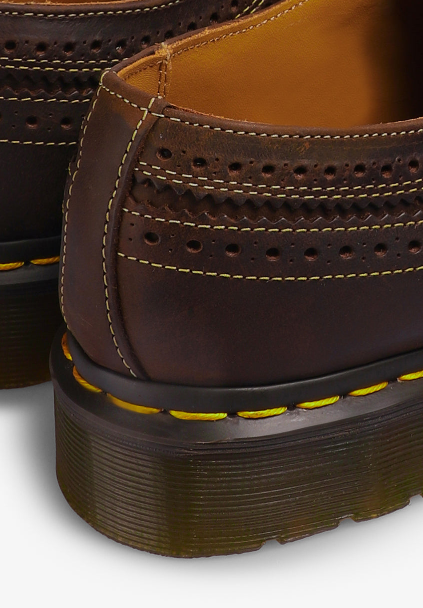 DR MARTENS | SAPATOS 3989 DE PELE CRAZY HORSE