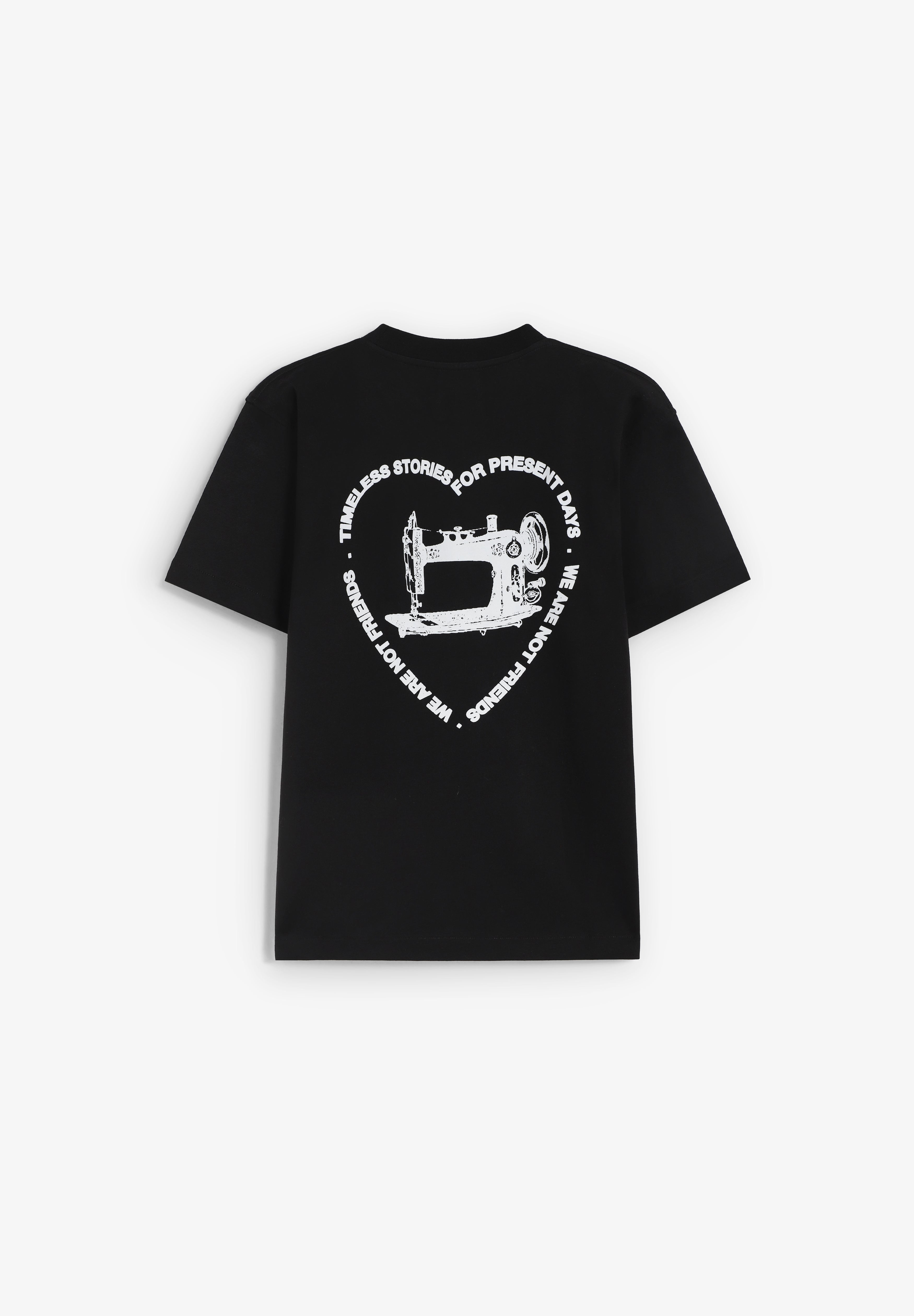 WE ARE NOT FRIENDS | T-SHIRT SEWING