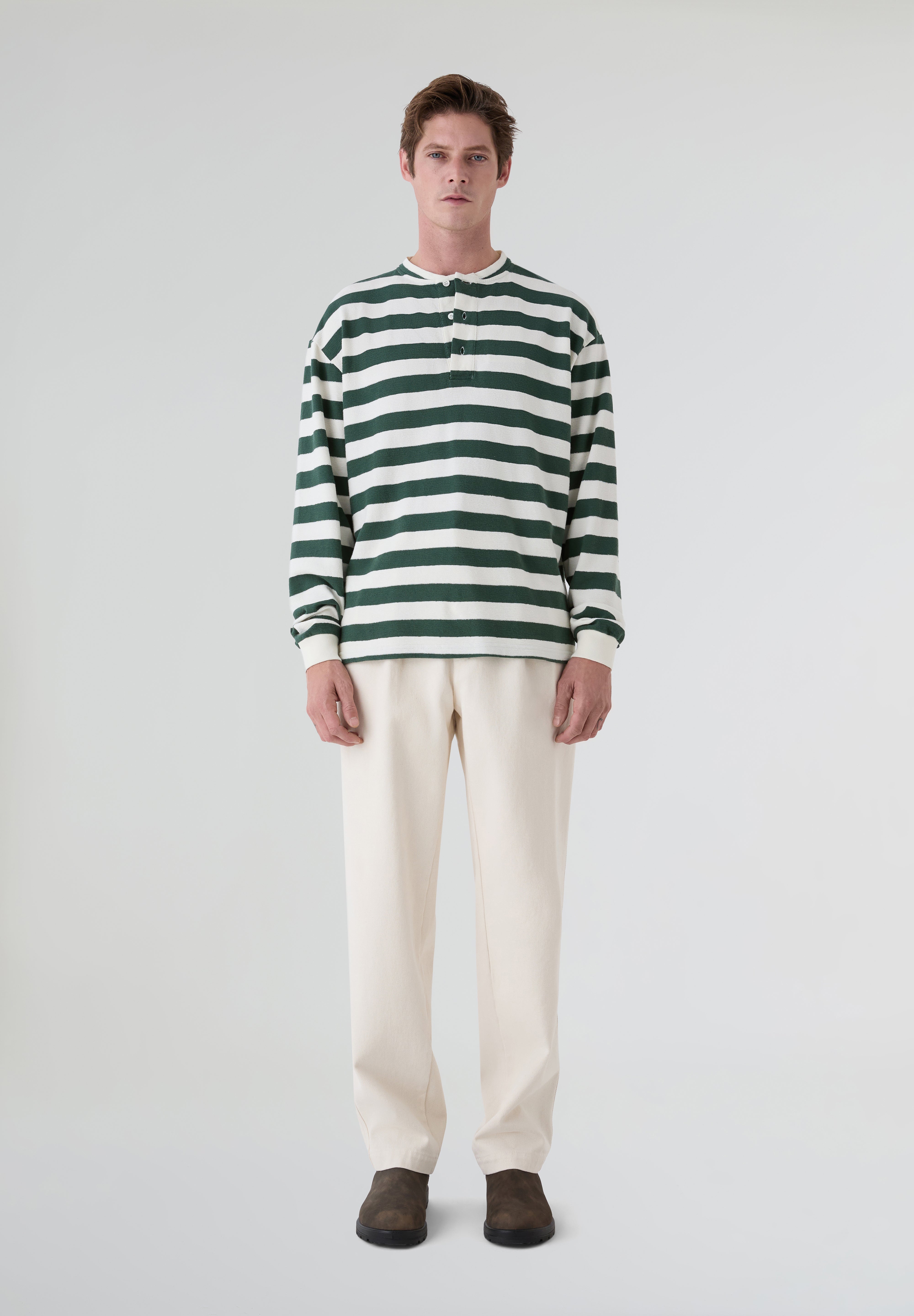 LA PAZ | T-SHIRT CARNEIRO HENLEY