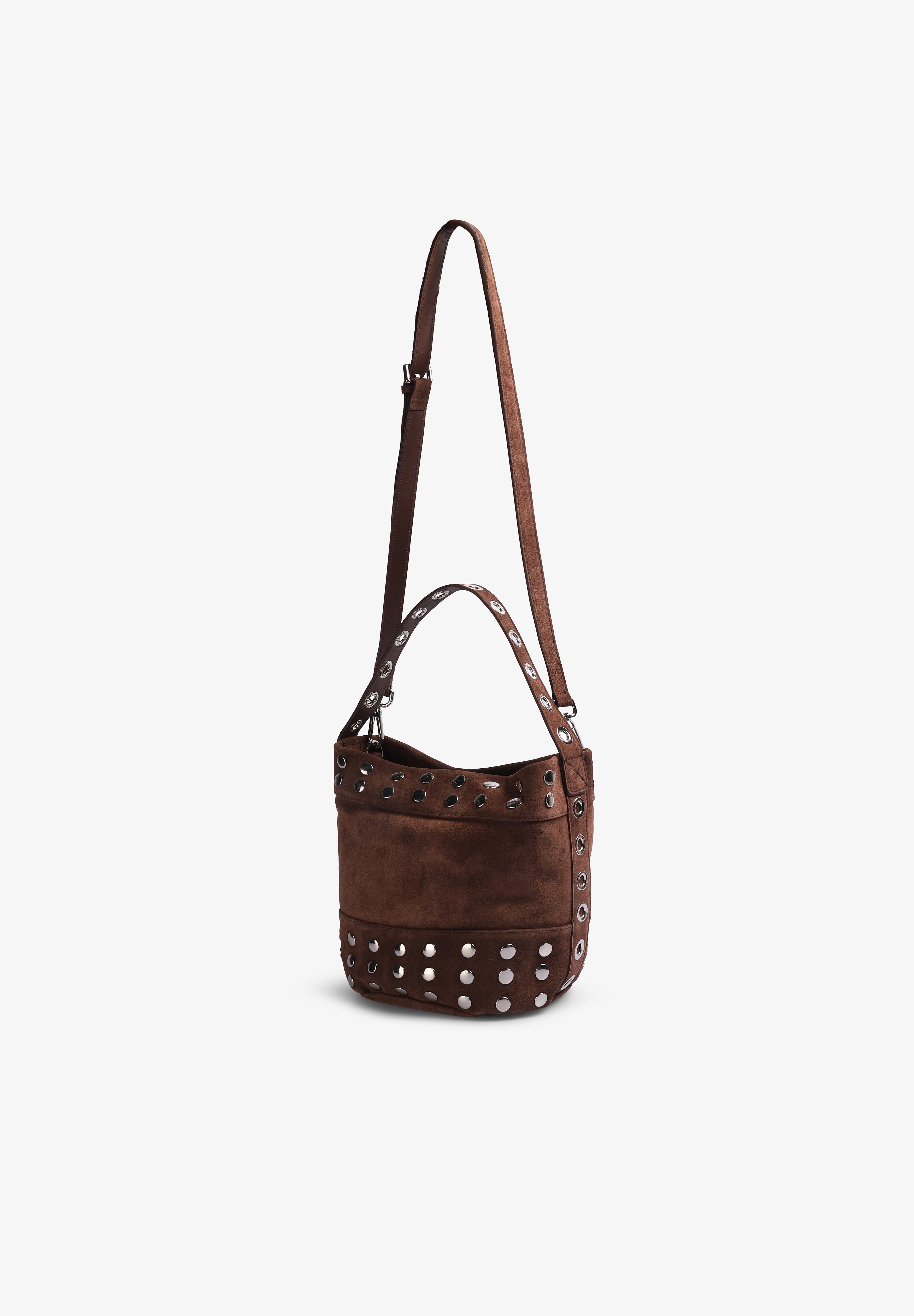 MICUIR | BOLSA BUCKET MINI CROUTE TACHAS