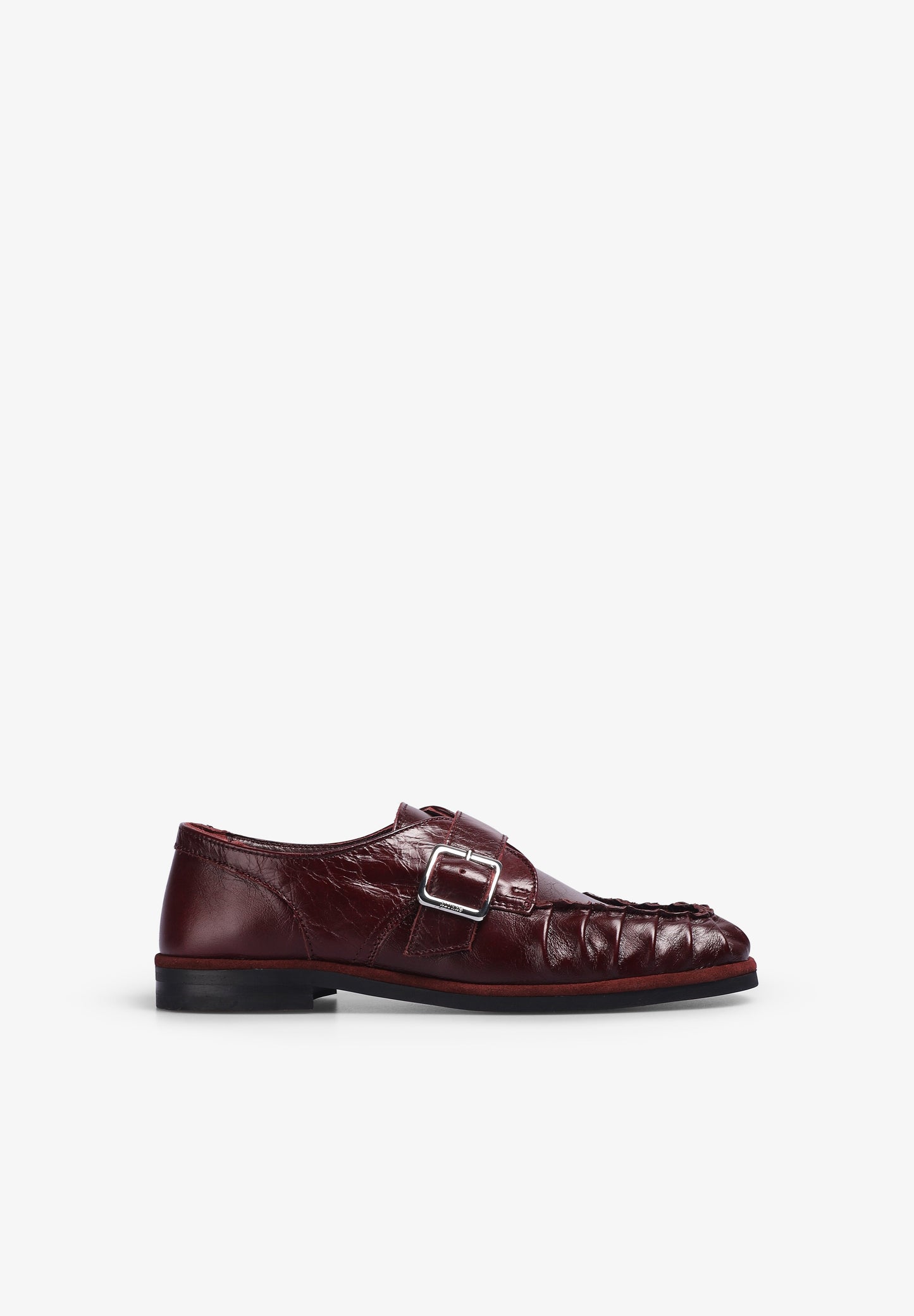 ALOHAS | BRANDY BURGUNDY LEATHER LOAFERS