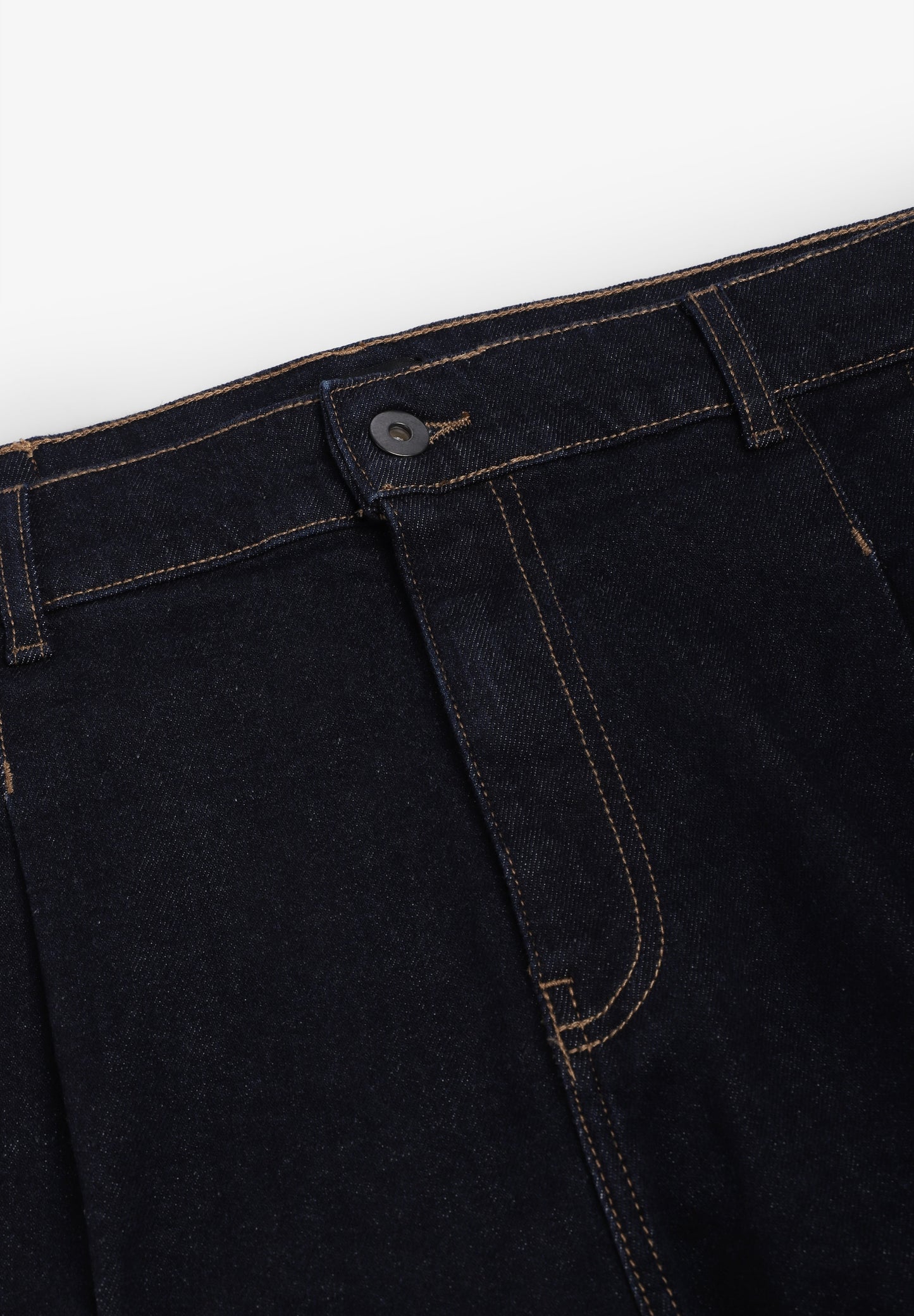RAMSOS | PLEATED DARK DENIM JEANS