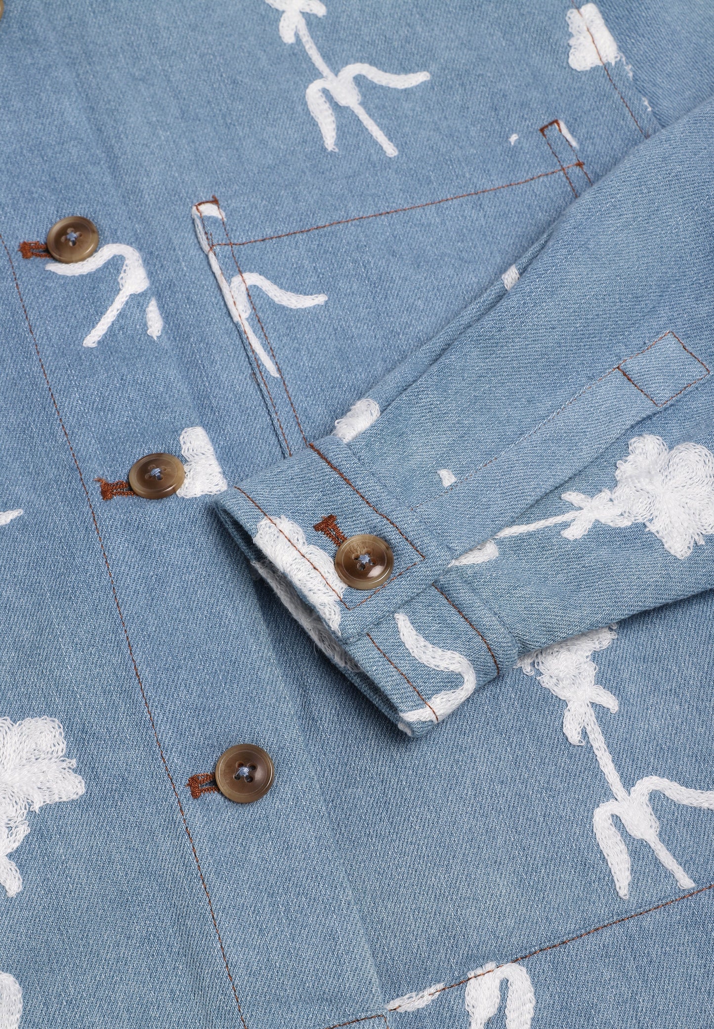 MICHONET | BLUSÃO DENIM CLAVEL